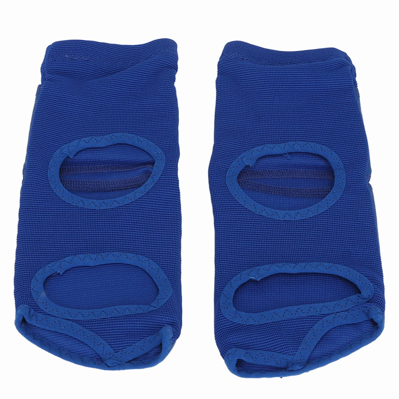 Protector de Tobillo Tobillera Boxeo Azul Piel Sintética Unisex 2 Unidades M
