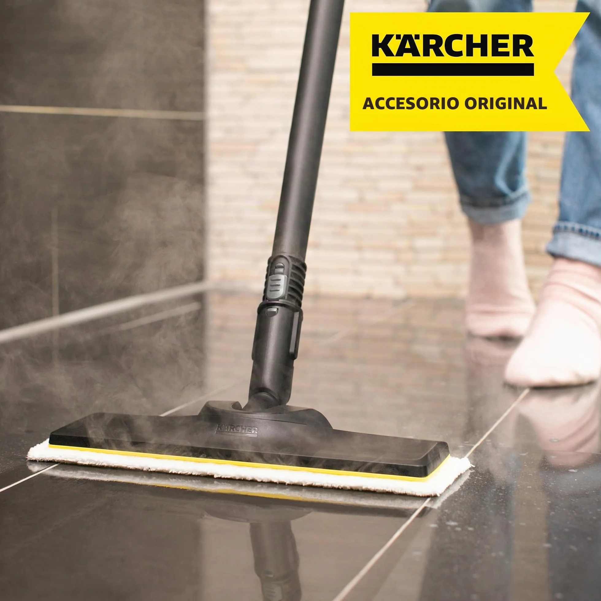 Kärcher Paños de microfibra EasyFix 2 unidades para limpiadora de vapor SC