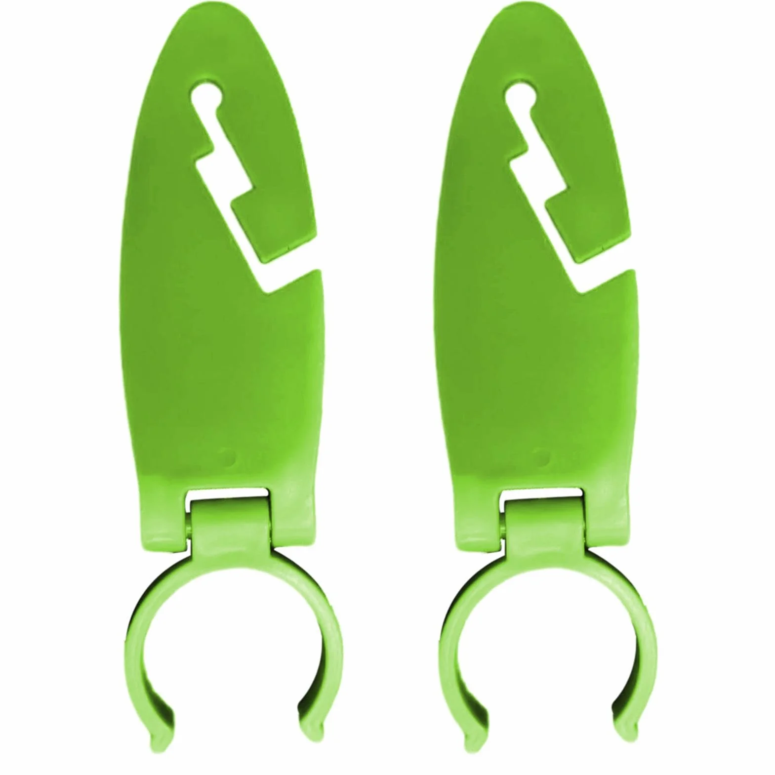 Clip de sujeción para Tabla de Remo, 2 Piezas Abrazaderas de Aleta expandibles, Accesorios Deportes acuáticos