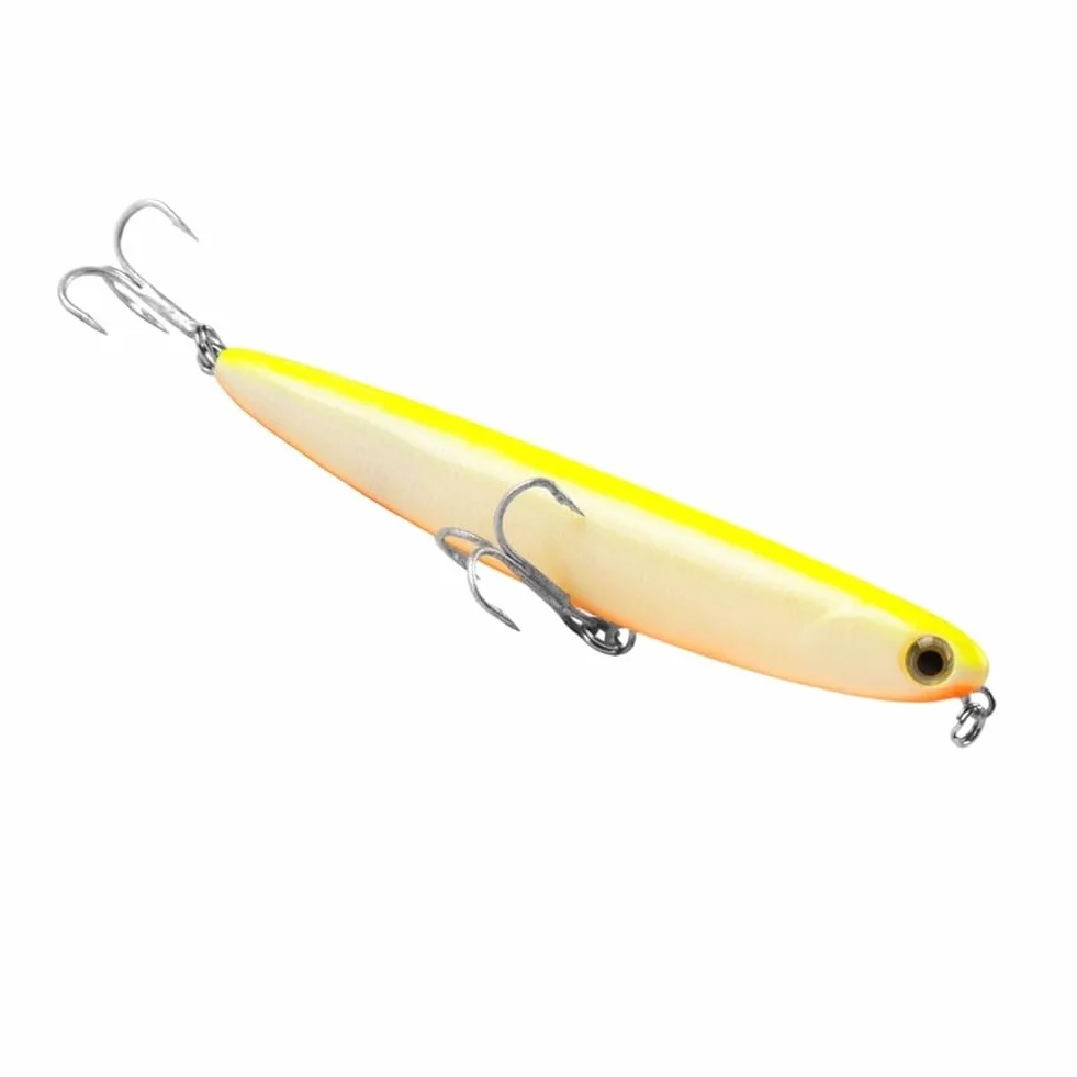 Cebo flotante 11 cm 13 g con sonajeros integrados para pesca lubina lucio ABS