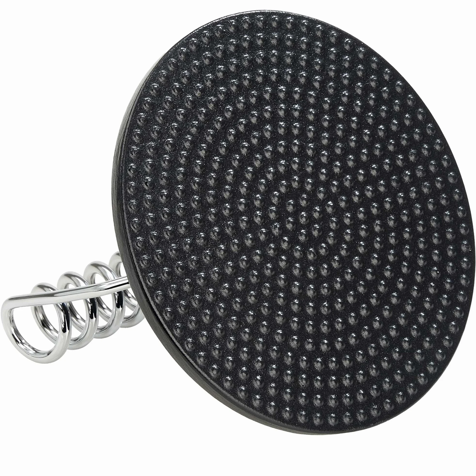 Victoria Prensa Hamburguesas Smash Burger Hierro Fundido Esmaltado 16,5cm Aplastador de Carne para Barbacoa Profesional, Mango Resistente al Calor, Libre de Tóxicos sin PTFE ni PFOA