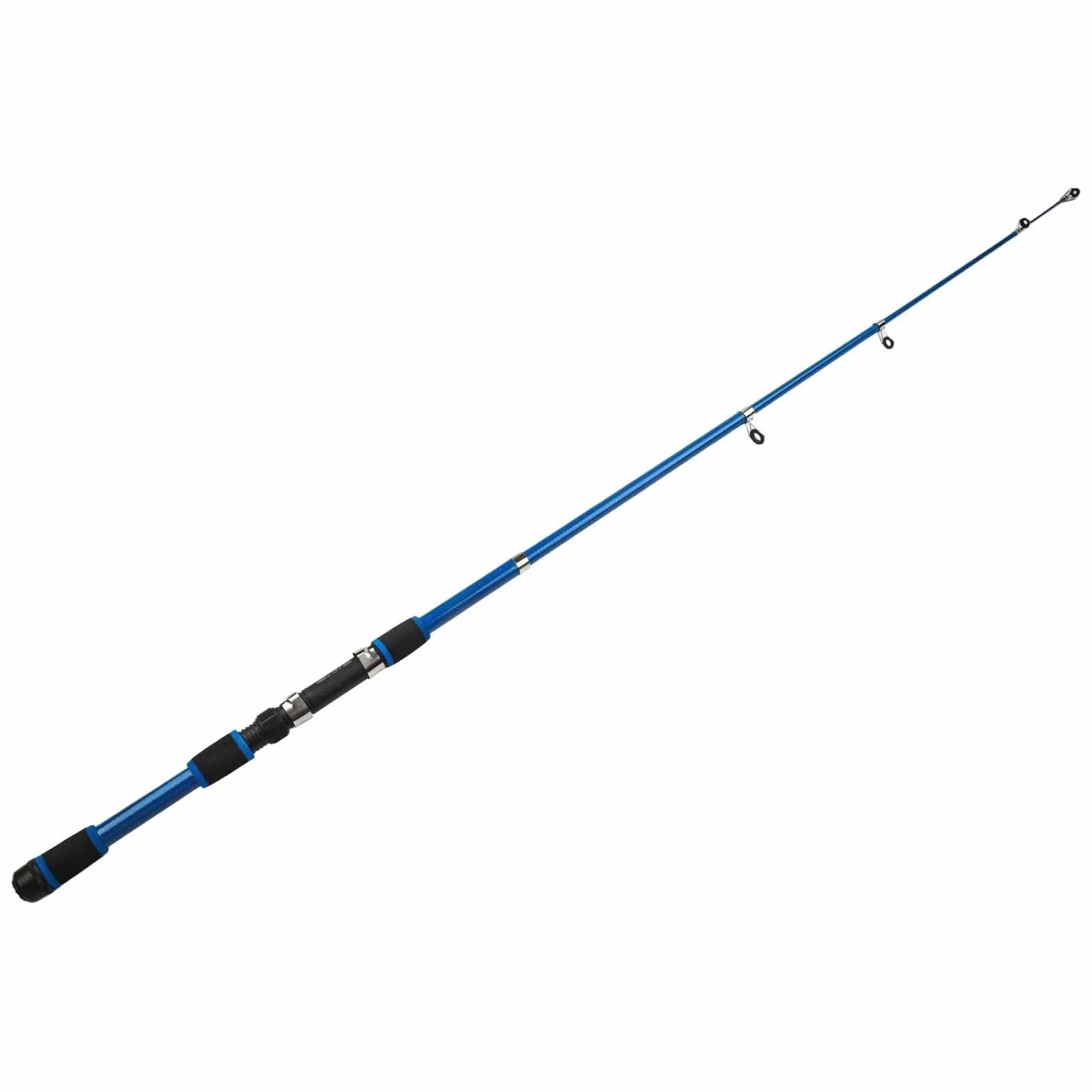 YJDOORPLAY Carrete de caña de pescar telescópica fibra de carbono 1,8 m plegable agua dulce salada
