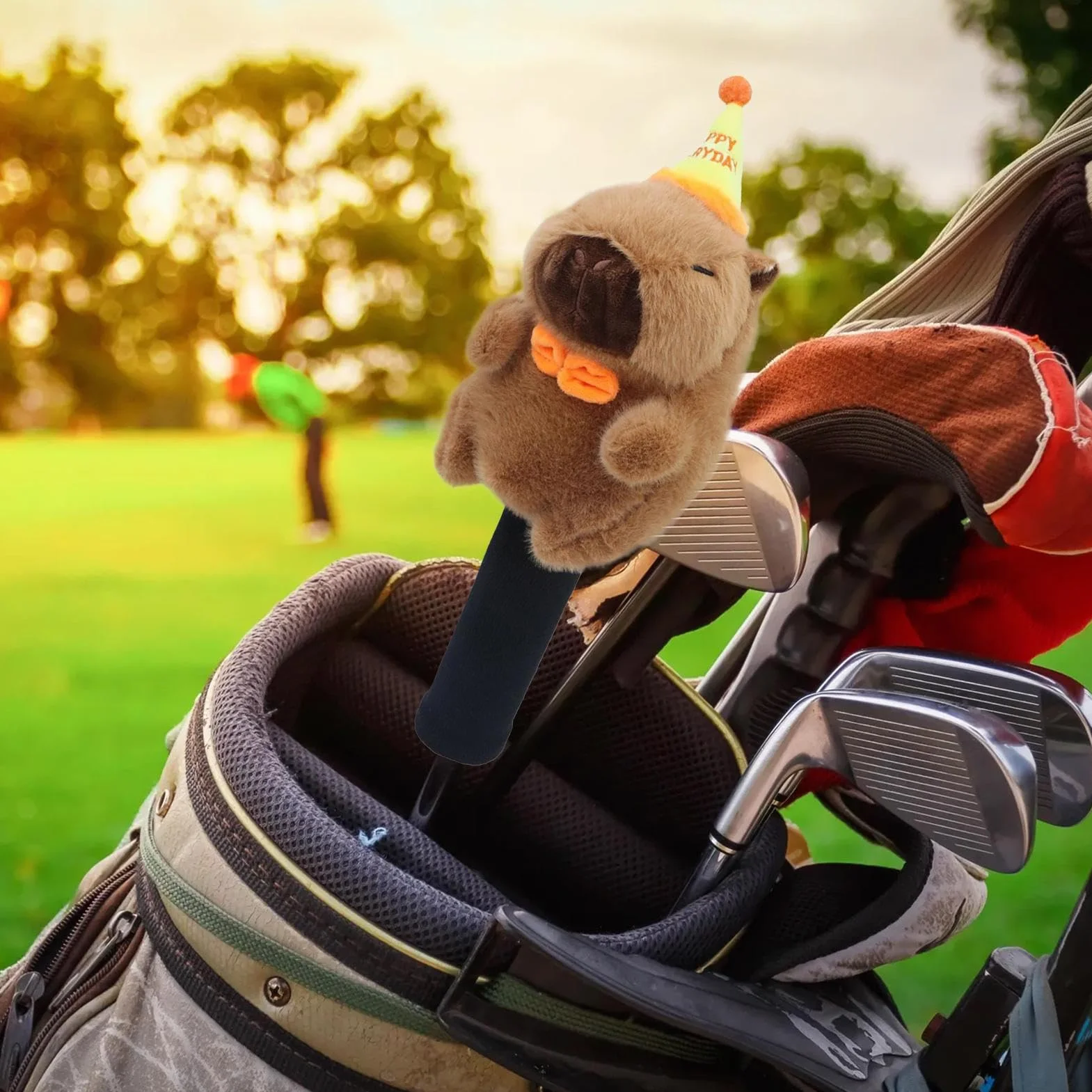 Funda para de Golf Fundas de Peluche Animal Equipo de Protección Putting Green