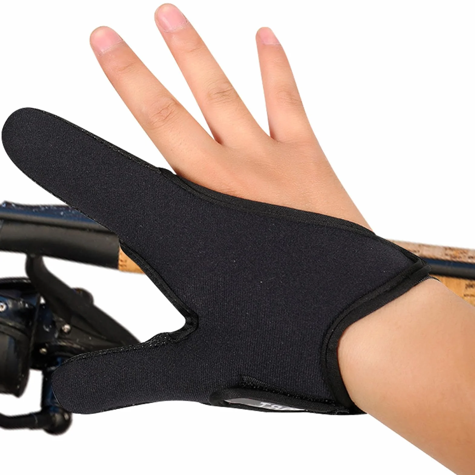 Guantes de pesca antideslizantes con protección de dedos para surf, hombres y mujeres