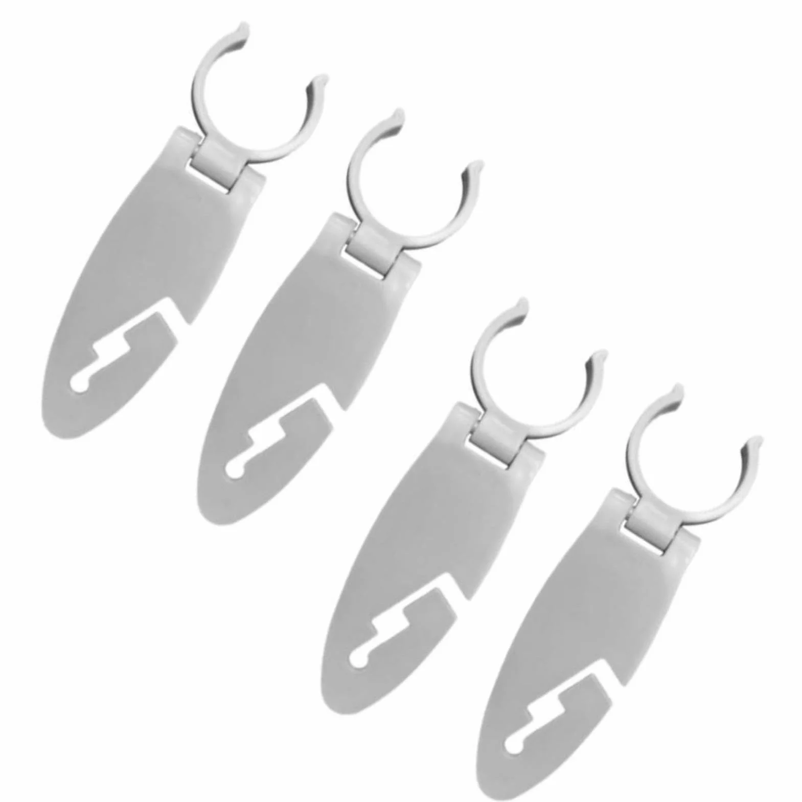 Soporte para Paleta de Kayak de 4 Piezas, Clips para Tabla de Remo con Hebilla Integrada, Resistente a los Rayos UV