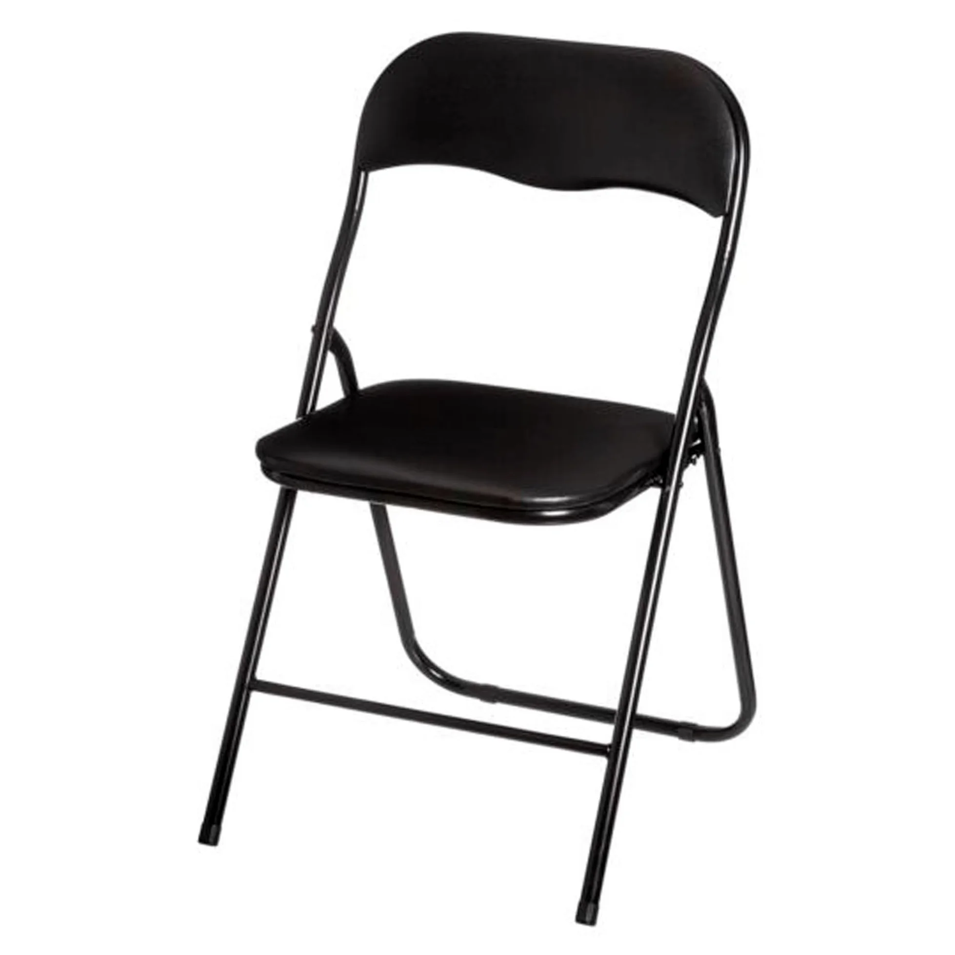Well Home - Silla Plegable Negra - Básica
