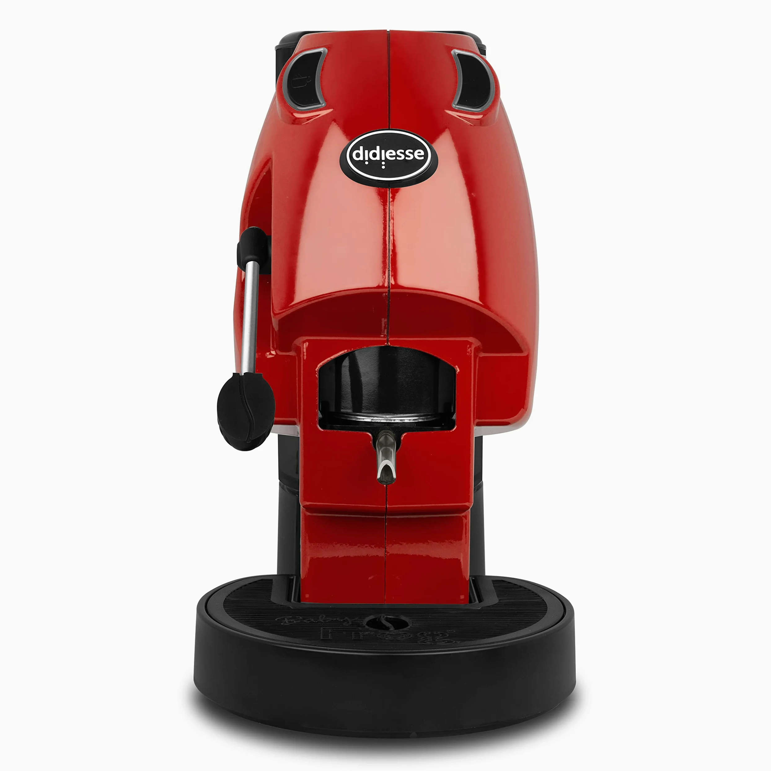 Didiesse - Cafetera con cápsulas ese 44 mm - Modelo Baby Frog Máquina de cápsulas - Compacto 450 W - con función de espera y depósito de 1,5 L (rojo)