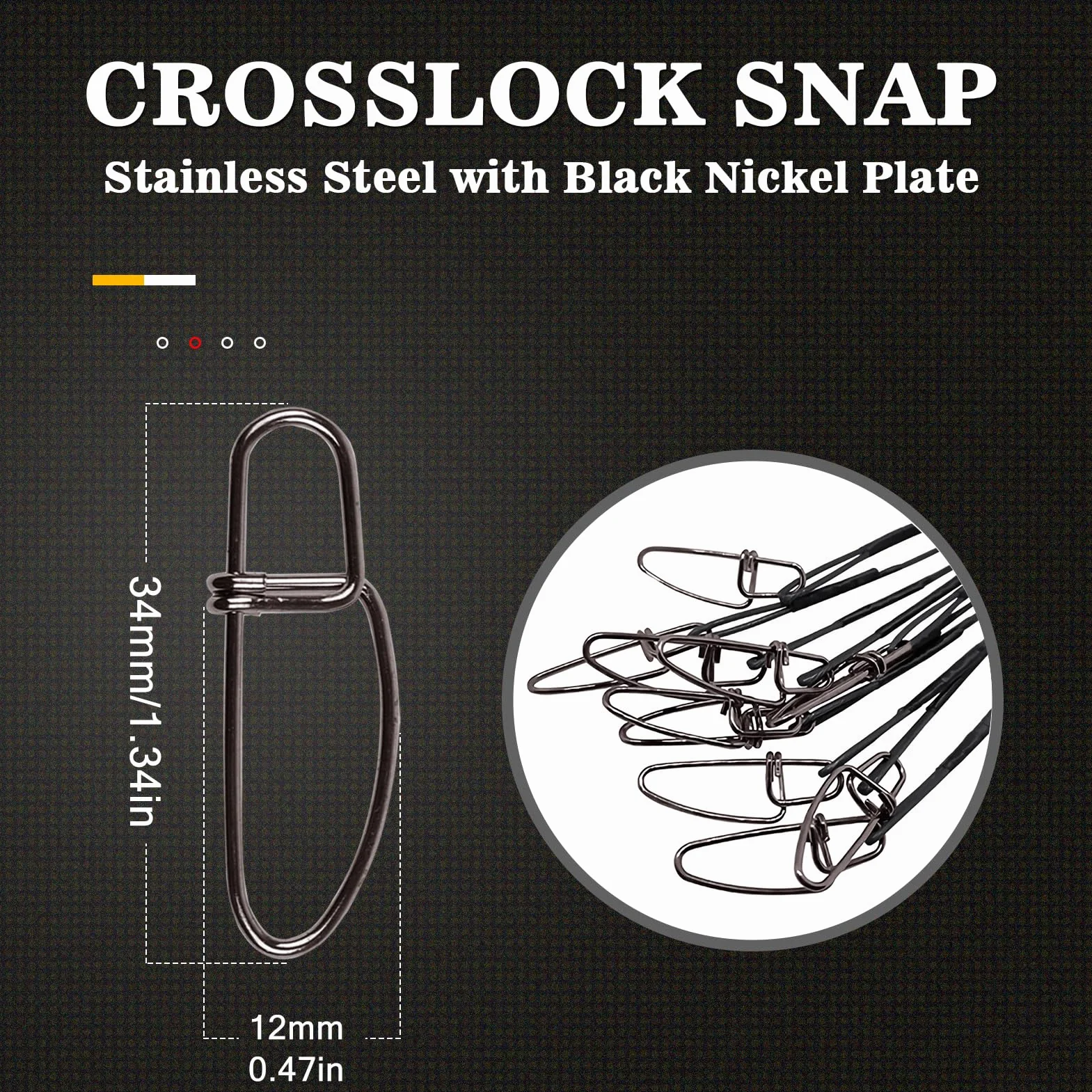 Alta Resistencia Kit de Líder de Pesca 20pcs 20inch 120lbs Aparejo Pesado Giratorio Agua Salada
