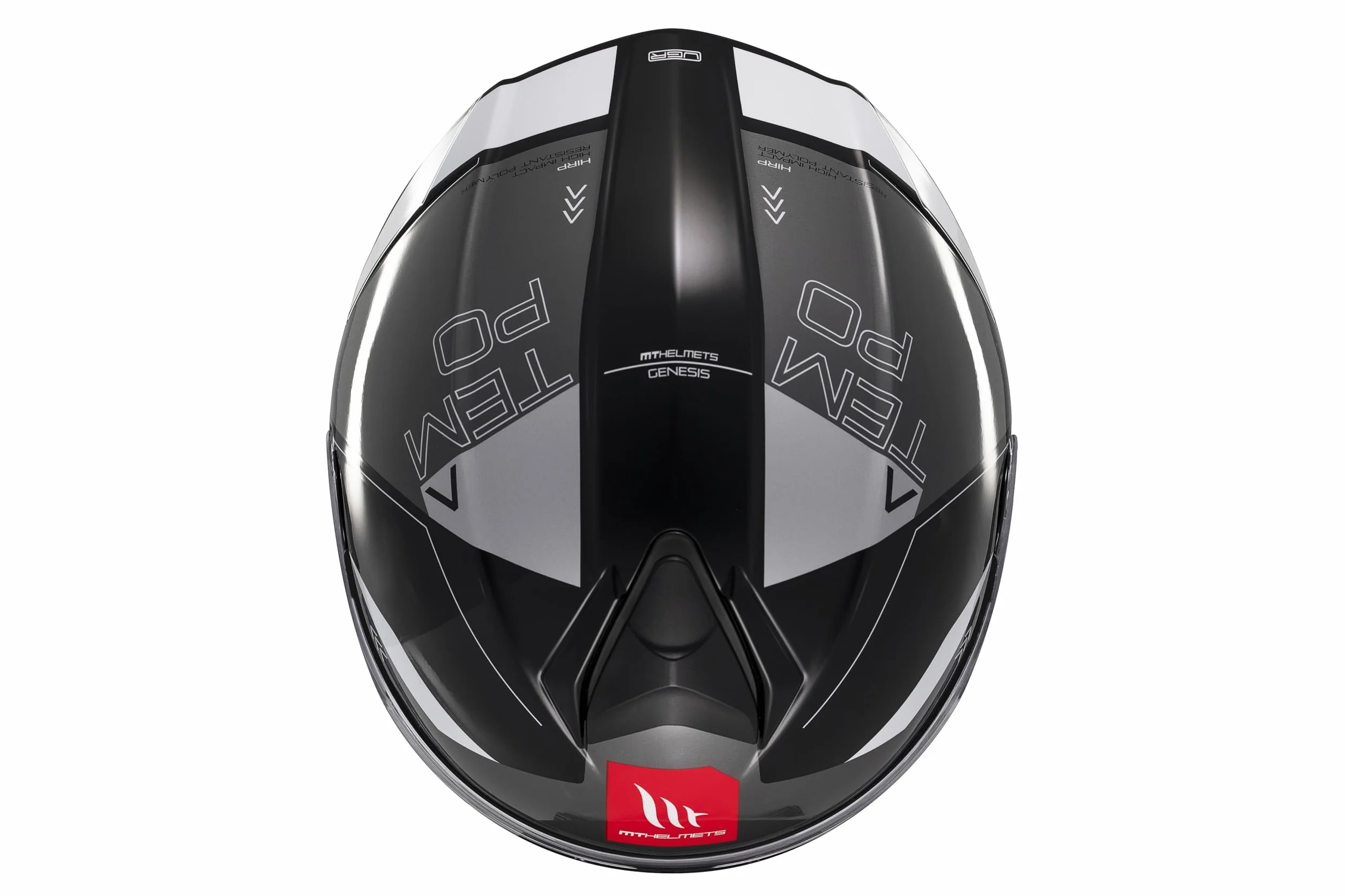 MT Helmets Genesis SV Casco Moto Modular Visor Solar Retráctil Calota HIRP Pantalla Antivaho Homologado ECE 22.06 DOT
