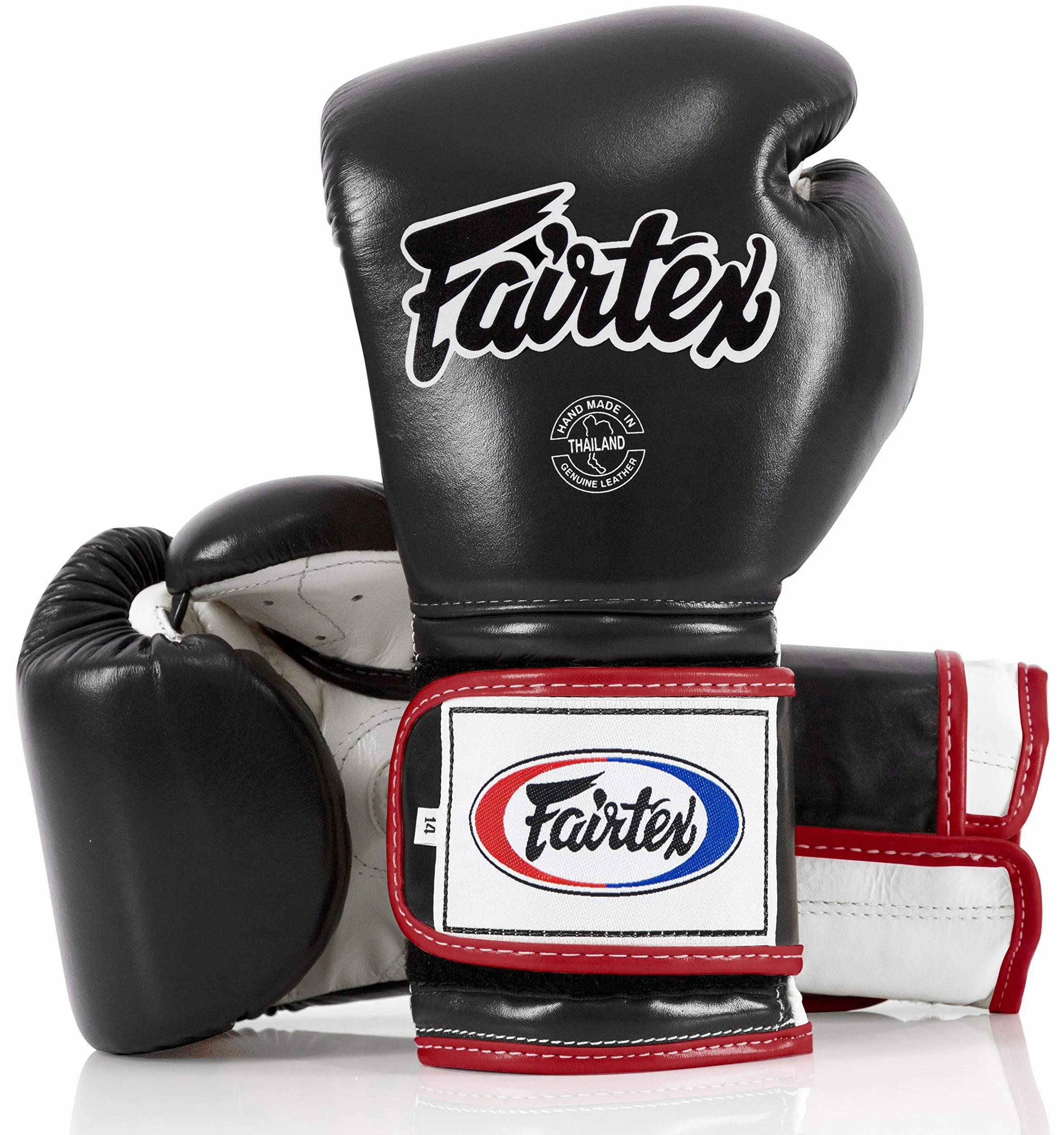 Fairtex BGV9 Guantes de Boxeo Muay Thai Estilo Mexicano para Entrenamiento Sparring Kick Boxing MMA K1