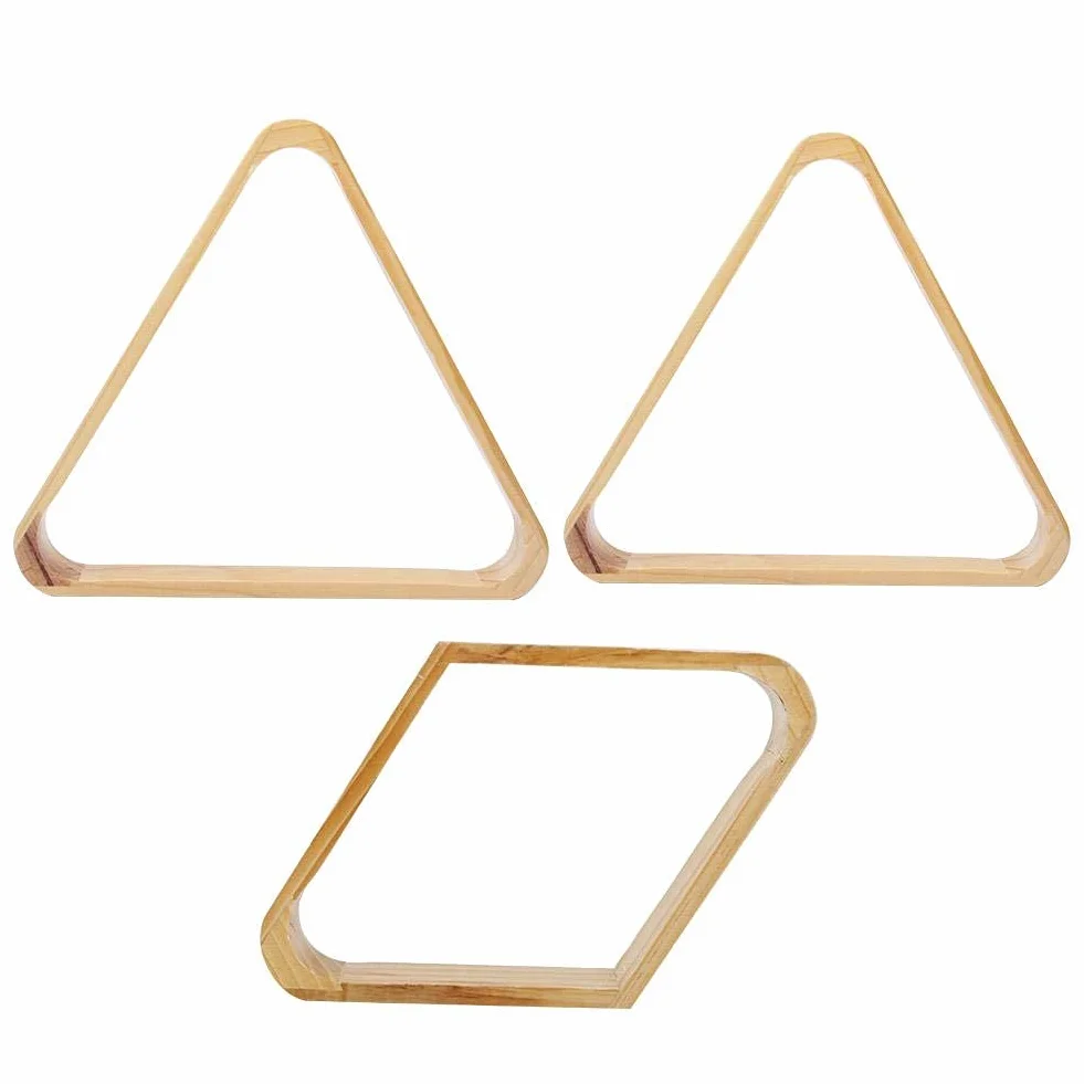 Rack de Bolas de Billar Profesional de Madera Accesorio para Mesa de Billar