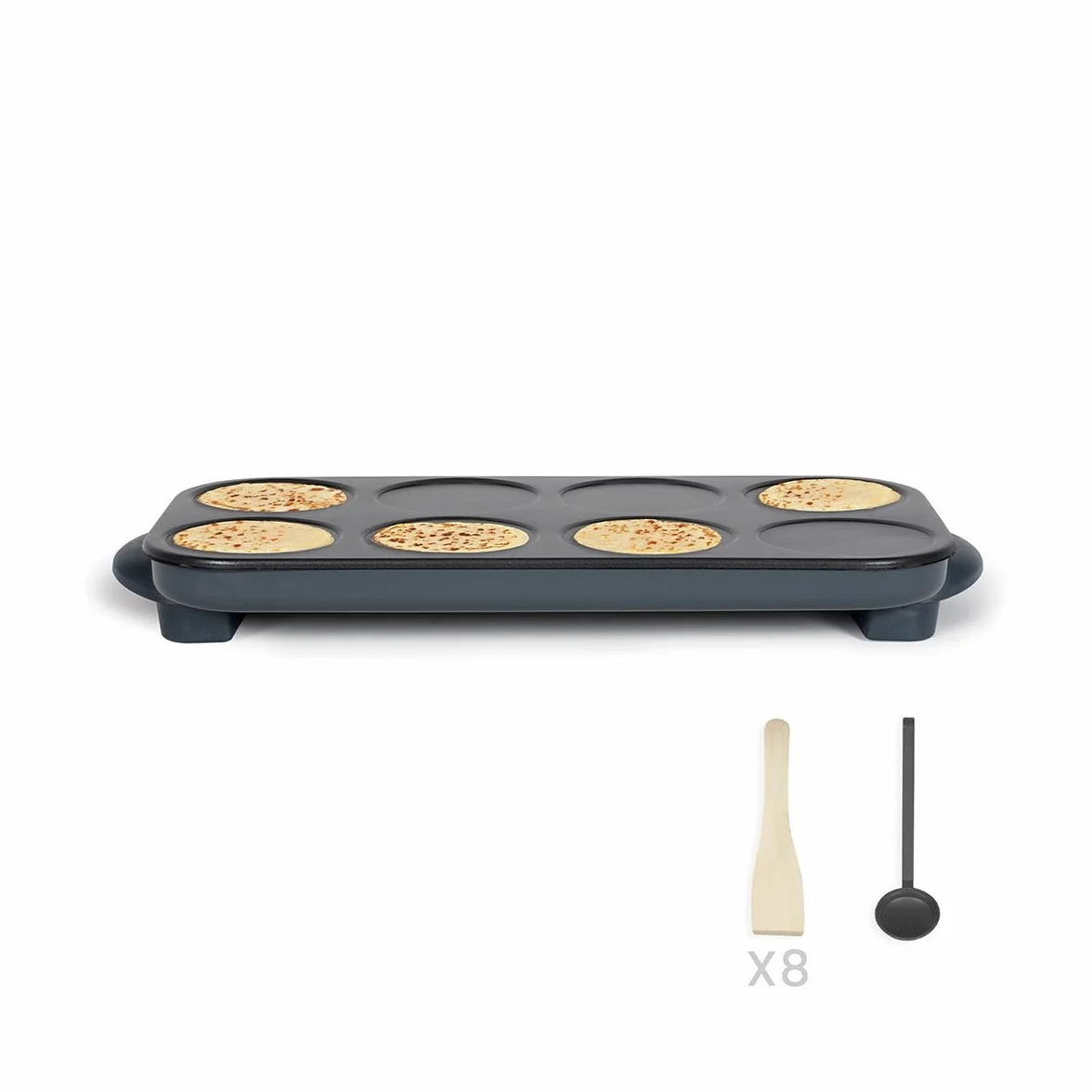 Domoclip crepera 1500w 8x12cm multi panqueques doc186