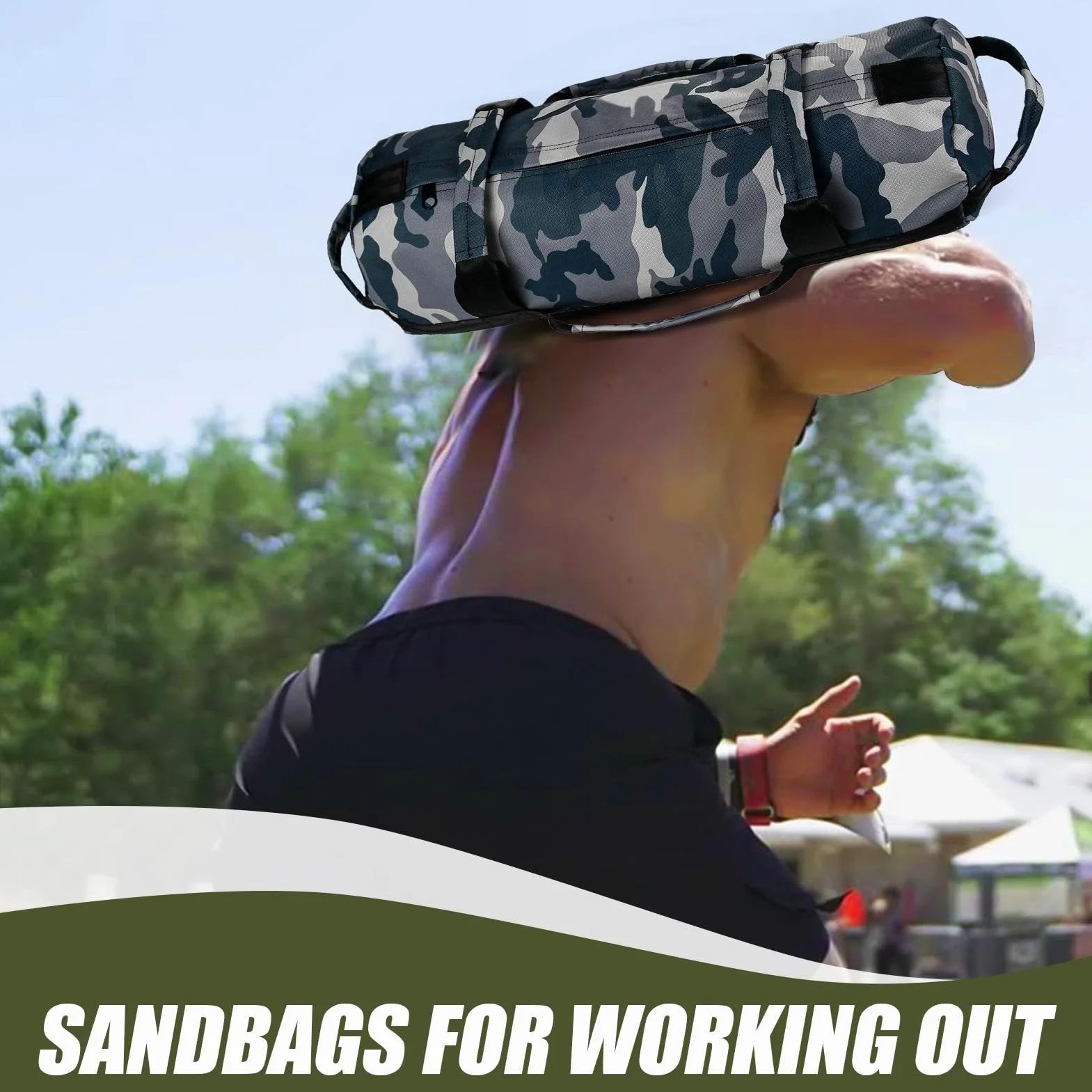 Bolsas de Ejercicio de Servicio Pesado - Entrenamiento de Peso Ajustable