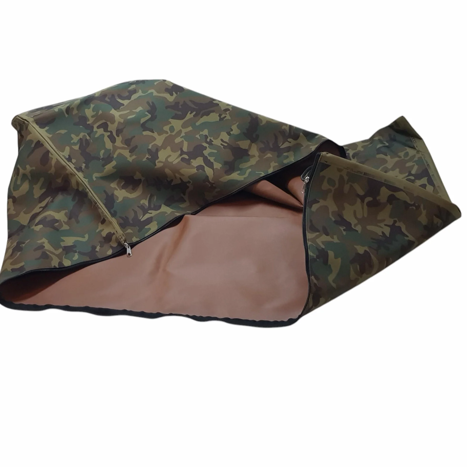 Bolsa de Transporte para Jabalí, 160x100 cm, Cordura Camuflaje, Doble Capa