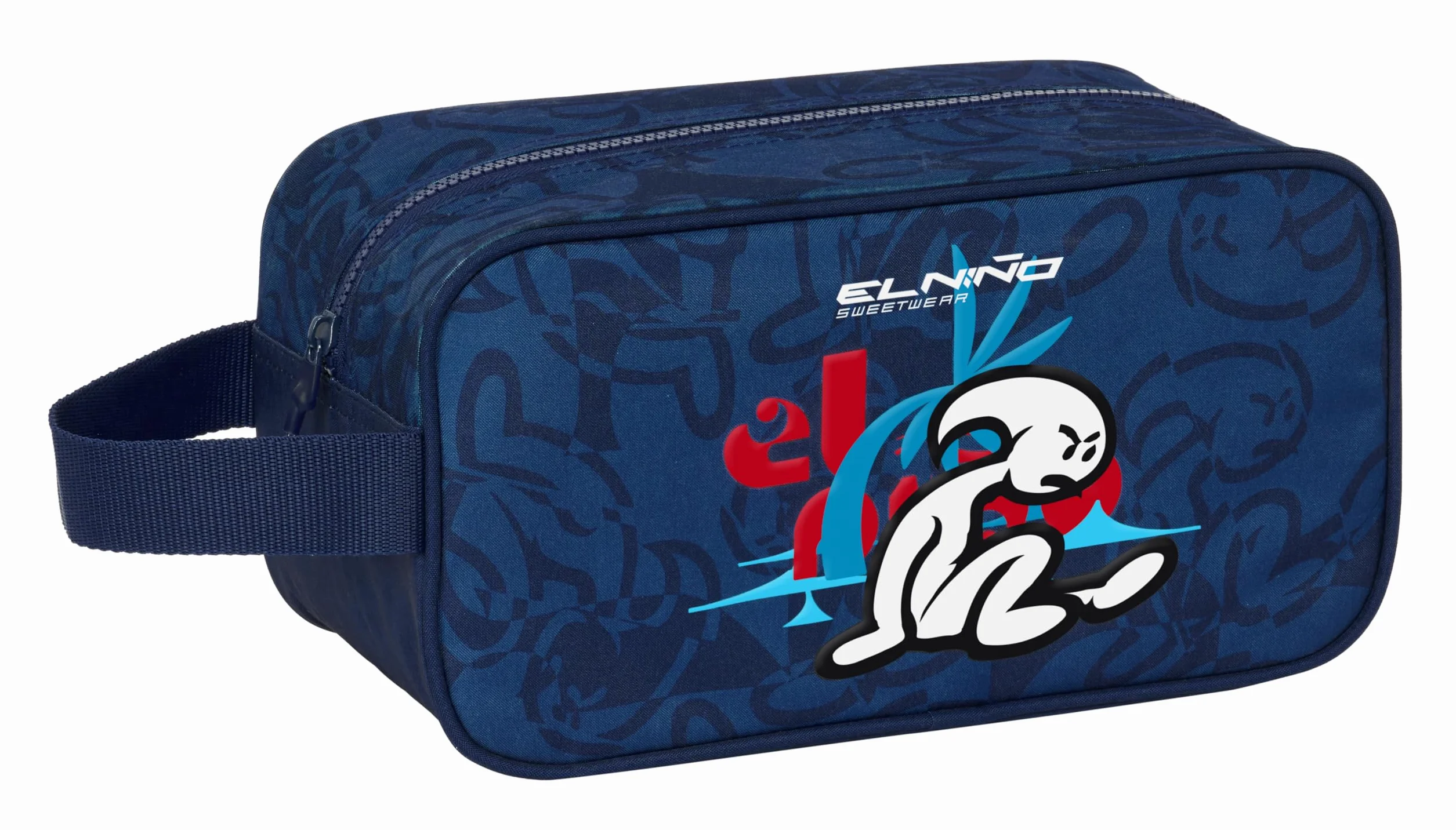 SAFTA EL NIÑO Paradise Zapatillero Mediano 29x14x15 cm Azul Marino