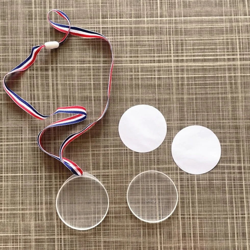 Medallas Coloridas de Bricolaje, Diseña Propias Medallas de Premio para Niños, Empresas, Deportes
