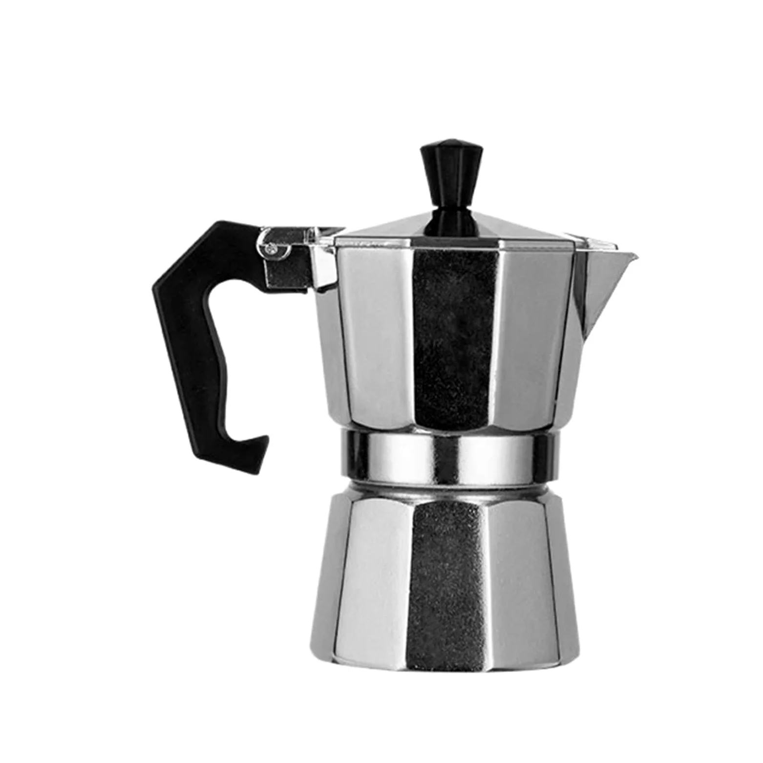 Genérico Cafetera Moka de aluminio(100ML)