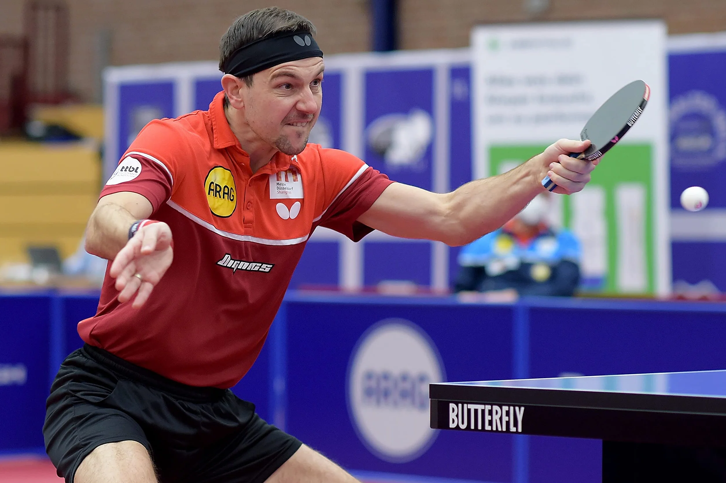 Butterfly Timo Boll Bate de Tenis de Mesa Plateado Adulto