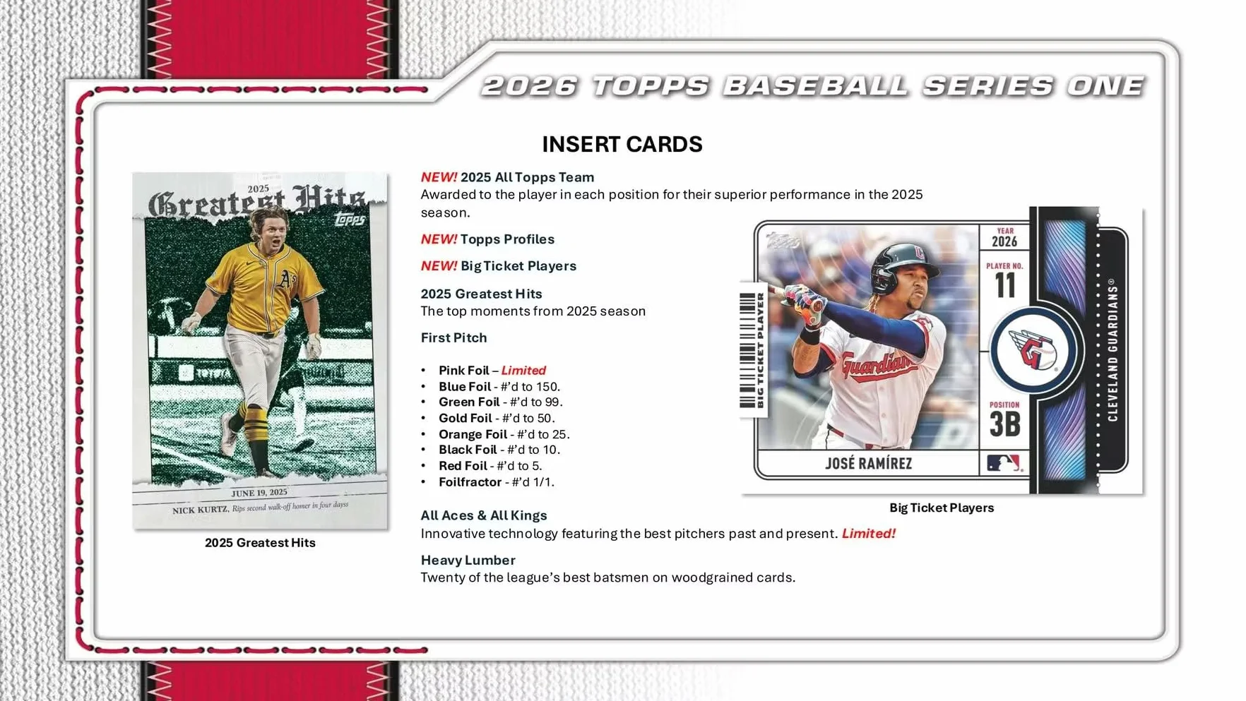 MLB 2026 Topps Serie 1 Caja MEGA de béisbol con cartas coleccionables