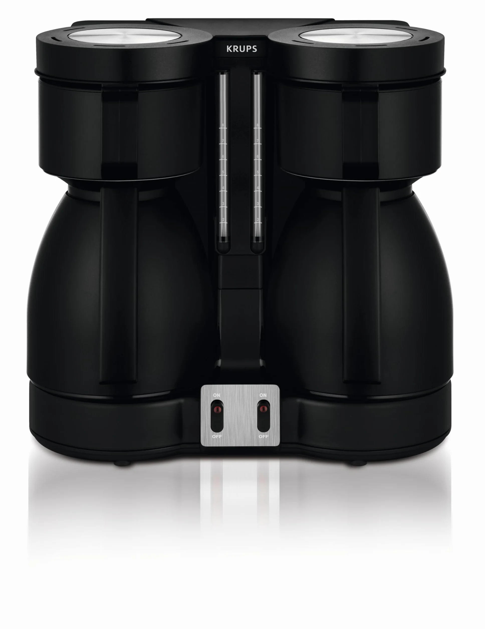 Krups KT 8501 - Cafetera de filtro, 1700 W, 16 tazas, plástico, negro