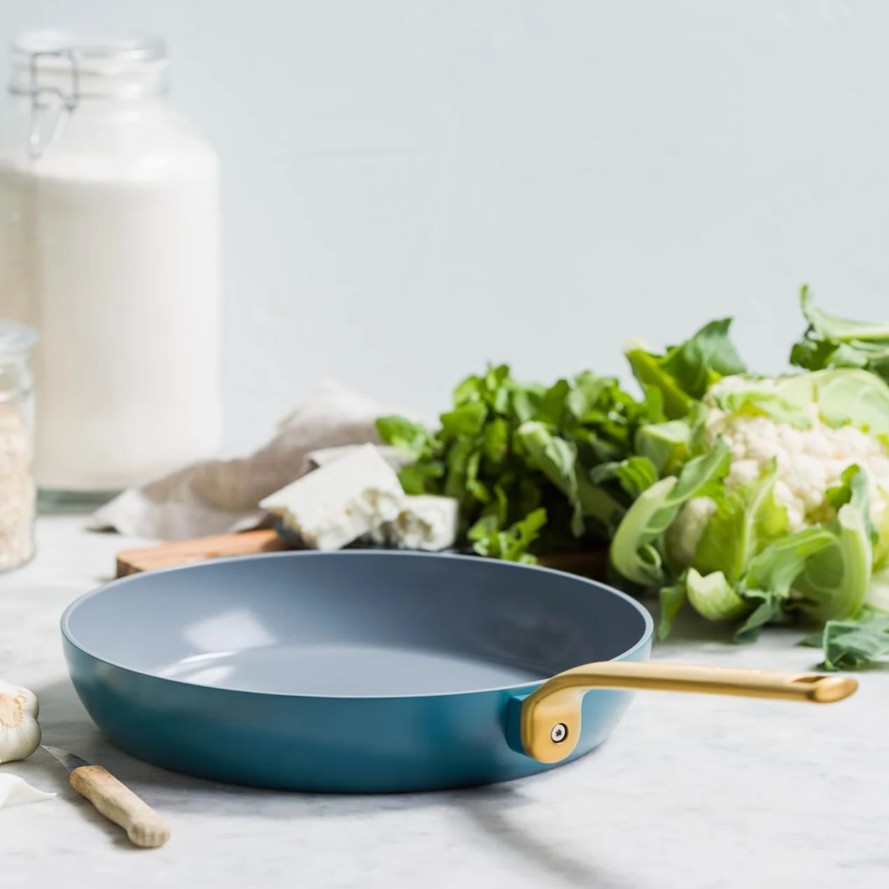 GreenPan Evolution Frying Pan 24cm Blue