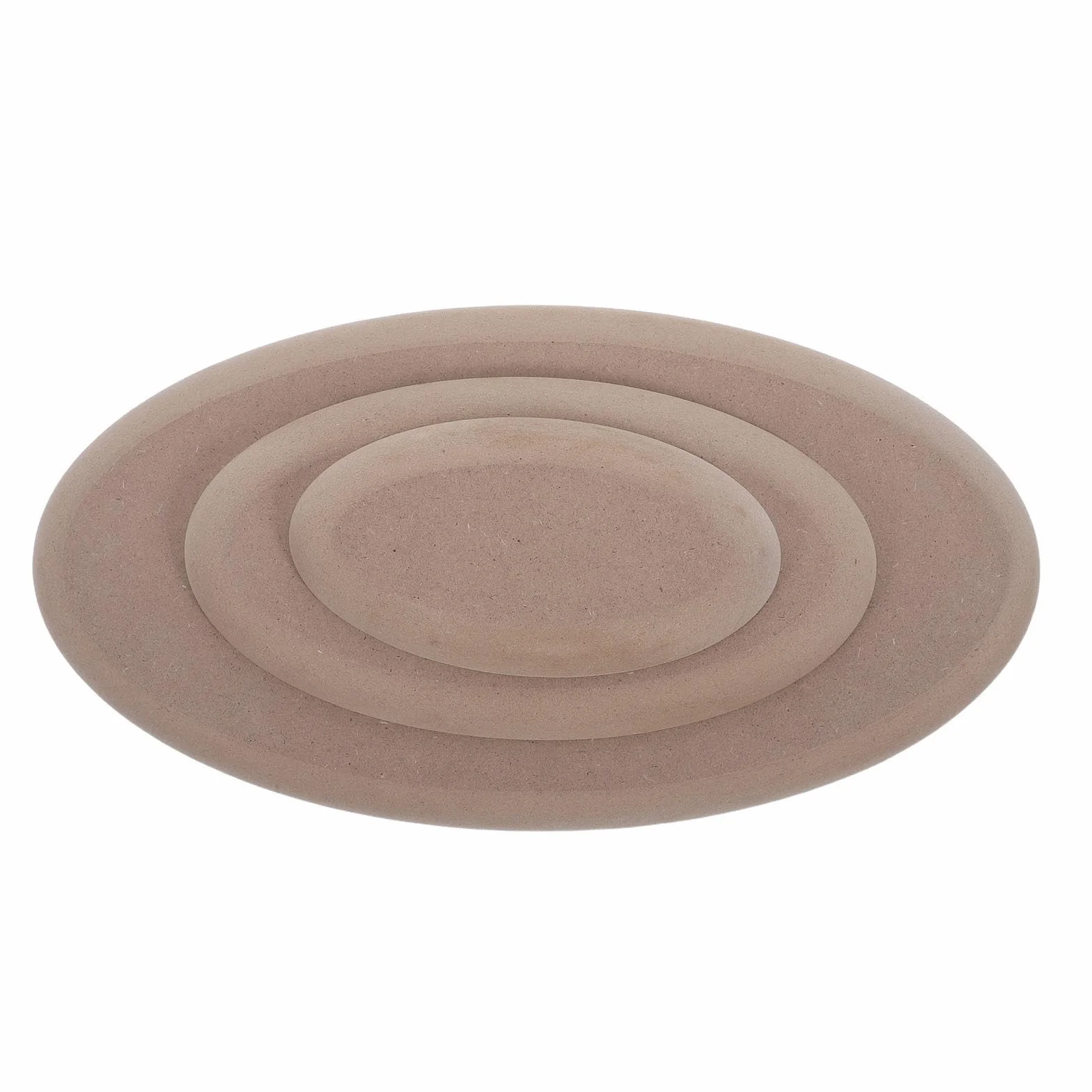 Operitacx 3 moldes ovalados para cerámica, moldes para forma a platos de cerámica. de para arcilla, tablas de madera para modelado a mano, manualidades de (5,43&;/7,87"/11,8")