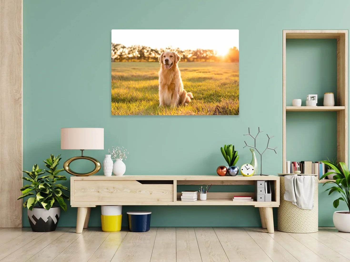Panorama Cuadro Personalizado con Foto en Lienzo - 120x80 cm - Regalo San Valentín, Boda, Cumpleaños - Fabricado en España - 20 Tamaños Disponibles
