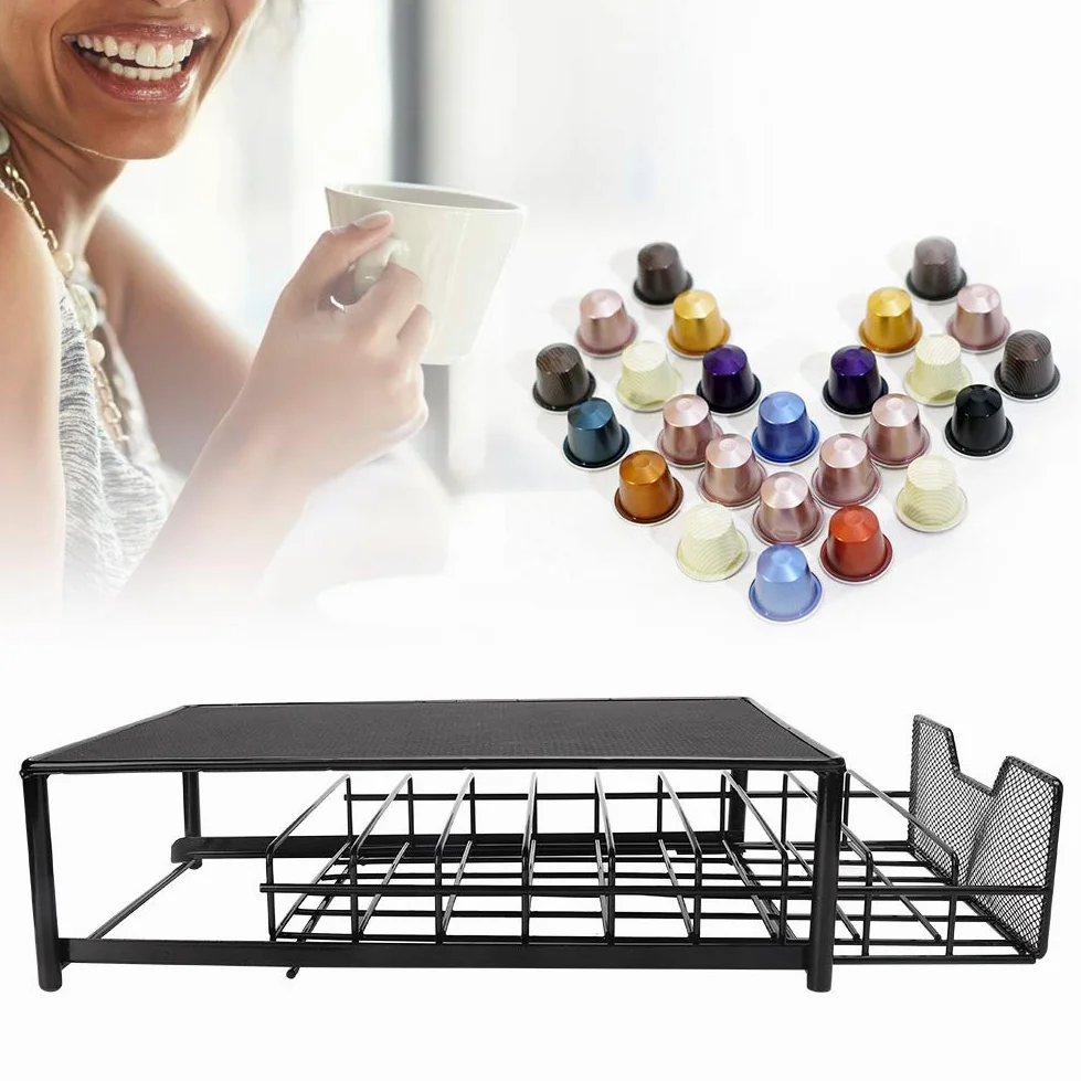 Dioche 54 soportes tipo cajón portacápsulas de café, compatibles con cajones de almacenamiento de cápsulas Tassimo/Café, adecuados para el hogar y la oficina