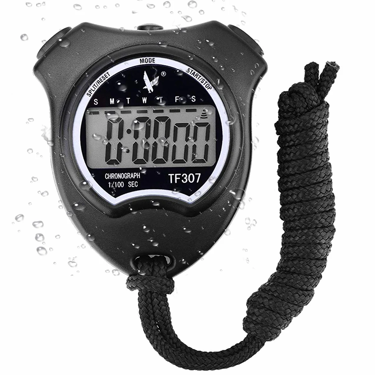 Cronómetro Deportivo Digital con Alarma para Natación Fútbol Entrenadores Equipo Árbitro