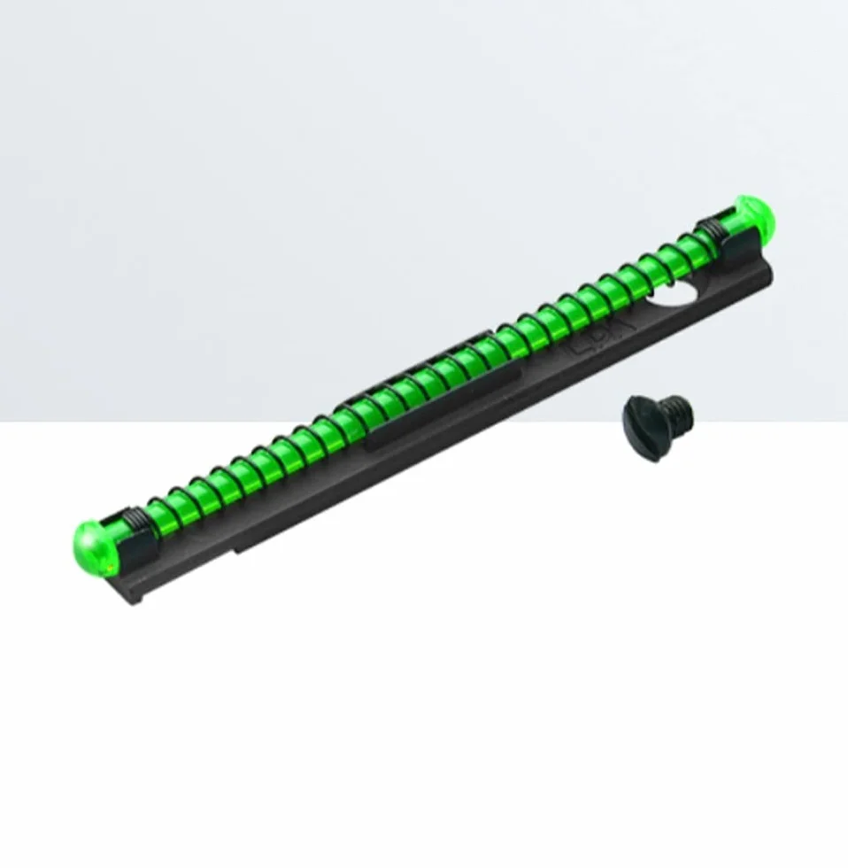 Mira Universal LPA Sights Aluminio Fibra Óptica Verde