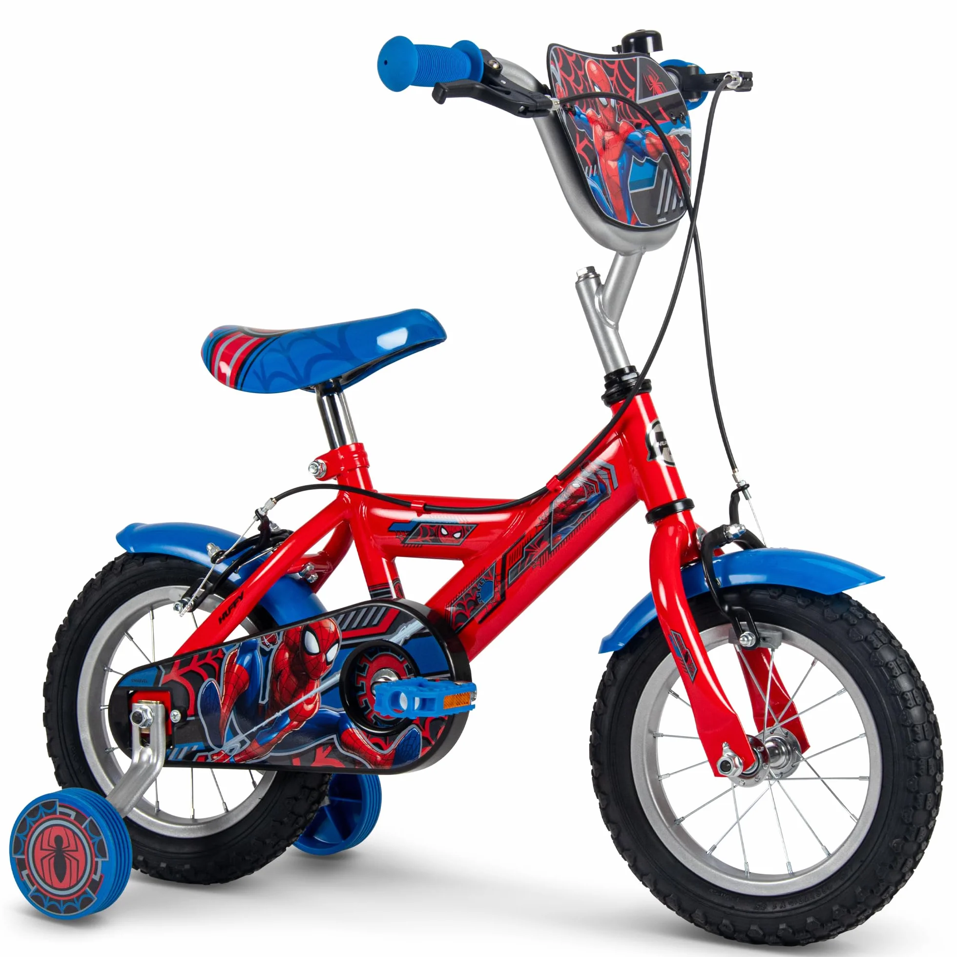 Huffy Marvel Spider-Man Bicicleta Infantil 12 14 16 Pulgadas con Ruedas