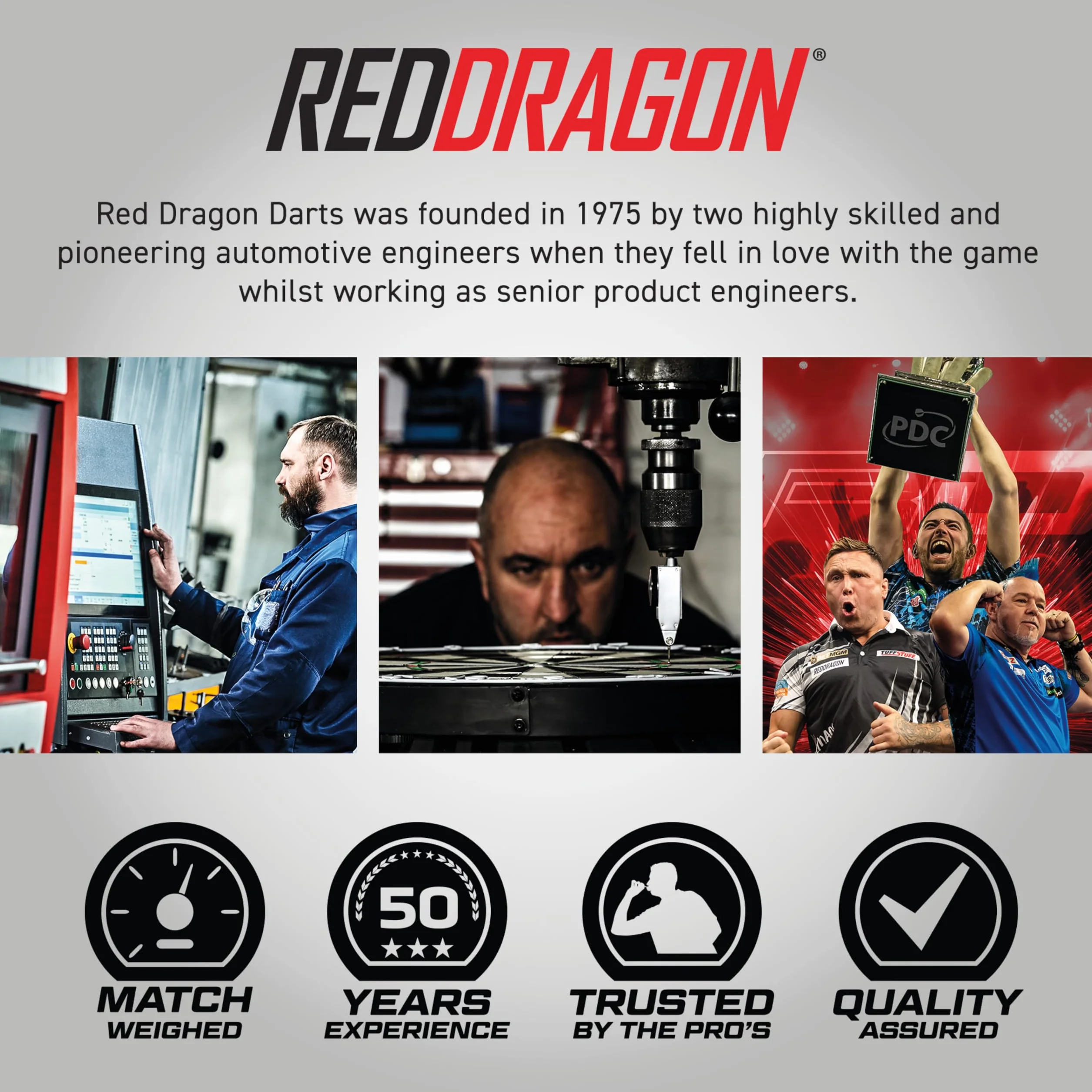 RED DRAGON Hardcore Vuelo y Tallo de dardo Conjunto Combinado