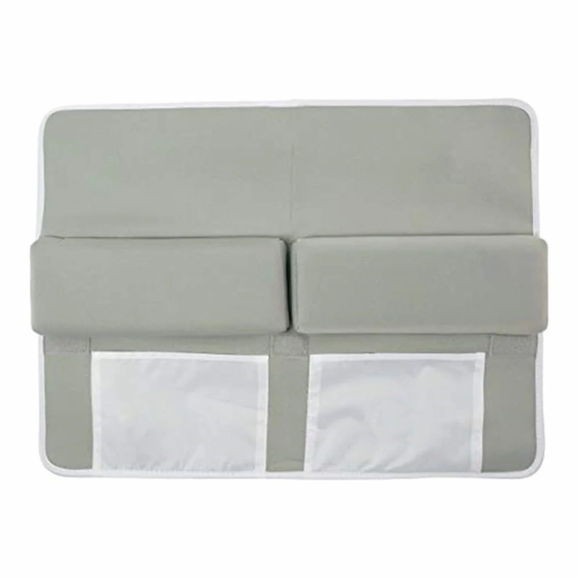 DOITOOL Almohadilla Antideslizante para Baño Infantil con Bolsillos Organizadores Cojín Plegable para Rodillas Ventosas Fuertes para Seguridad y Comodidad Ducha y Bañera Gris