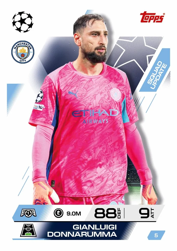 Topps UCC Match Attax Extra 2026 Mega Tin Goliaths 48 cartas 3 Goliaths-LE