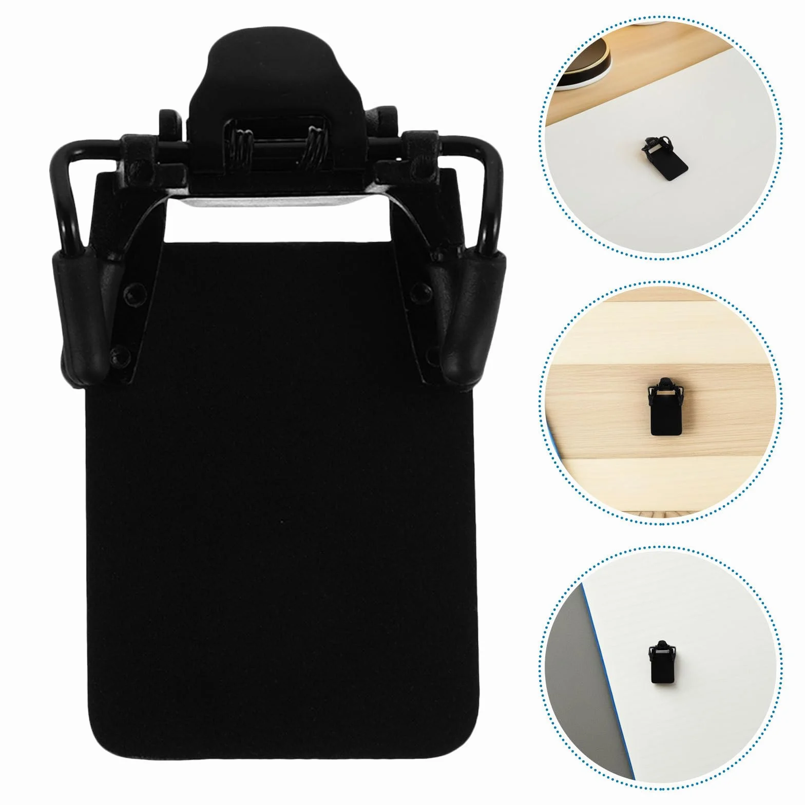 Tofficu Parche de Tiro para Gafas de Protección Ocular Negro de Abs Asistencia de Puntería Adecuado para Competición y Práctica de Tiro