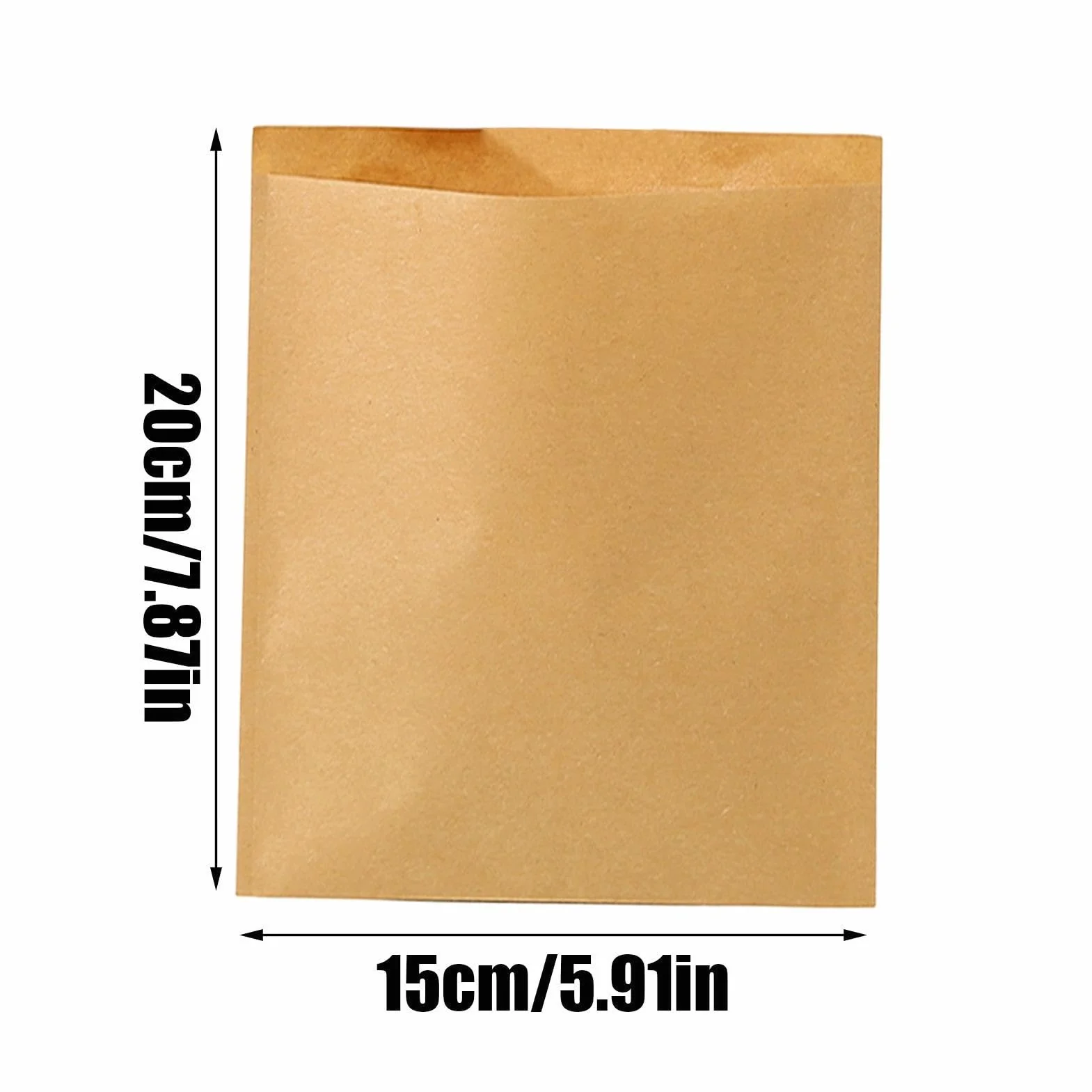 Bolsas Sándwich De Papel 600 Piezas Envoltorios Resistentes A La Grasa De | Bolsas Papel Para Panadería En El Hogar, La Cocina, Almuerzo, Picnic, Camping, Escuela, Trabajo Y Restaurante