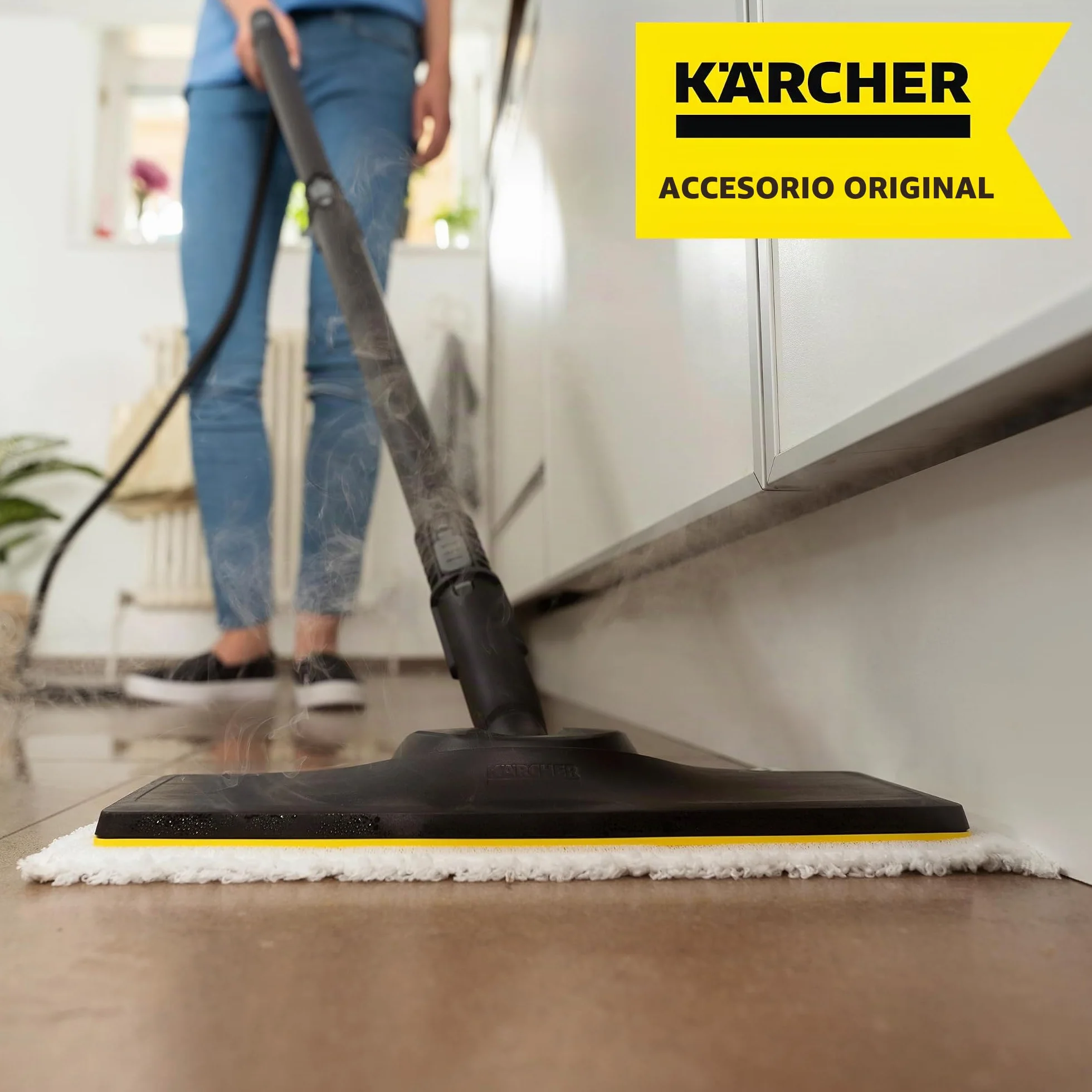 Kärcher Paños de microfibra EasyFix 2 unidades para limpiadora de vapor SC