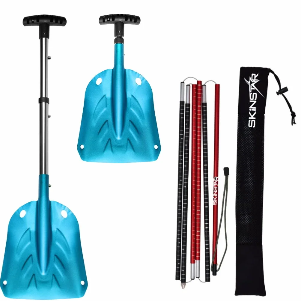 SkinStar Sonda avalanchas 260 cm 320 cm pala nieve plegable aluminio juego