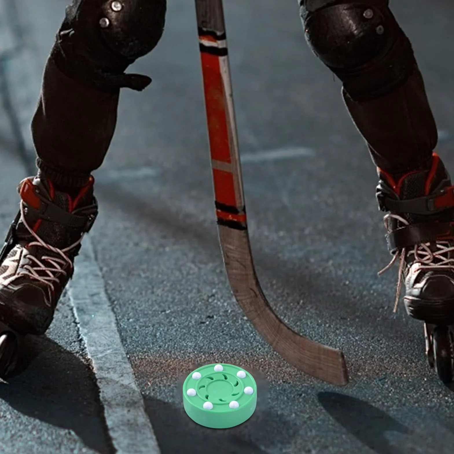 Puck de hockey de espuma interior para entrenamiento deportivo