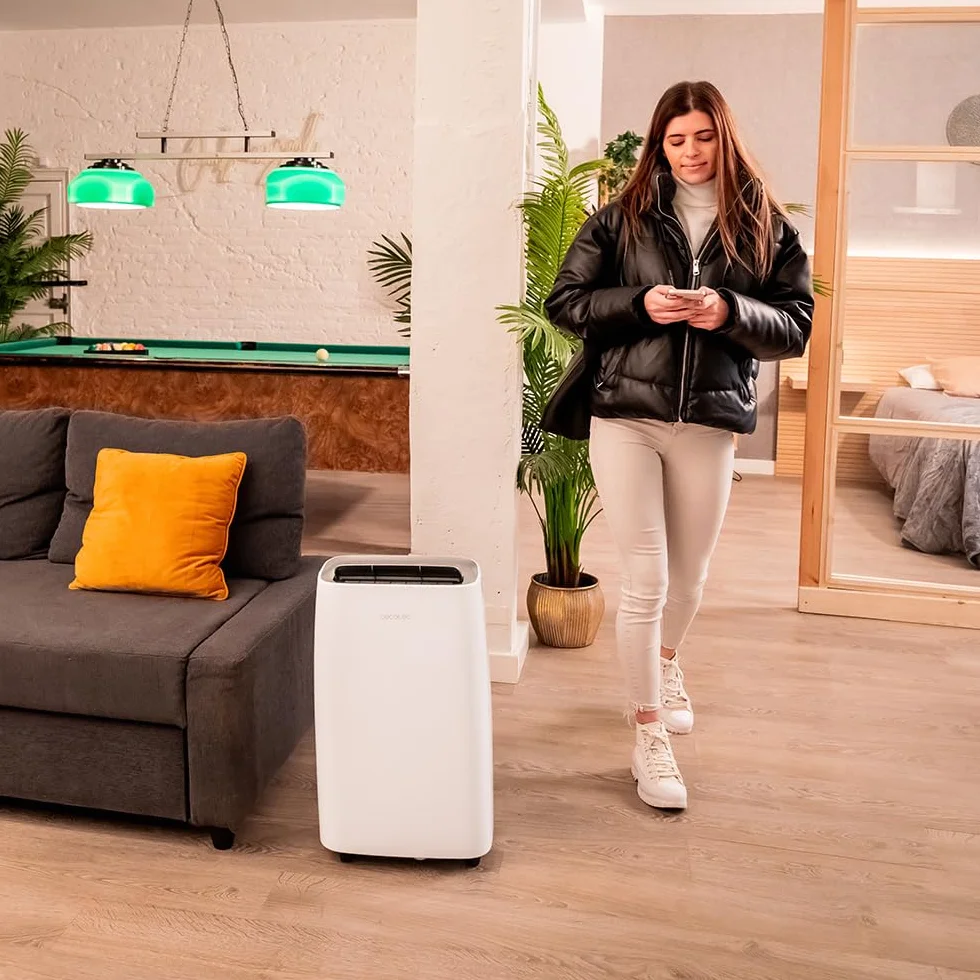 Cecotec Deshumidificador con Temporizador y Control Wifi BigDry 10000 Expert Connected. 580W, Depósito Extraíble de 6L, Deshumidificación de 30L/día, Selección de Humedad, Secado de Ropa