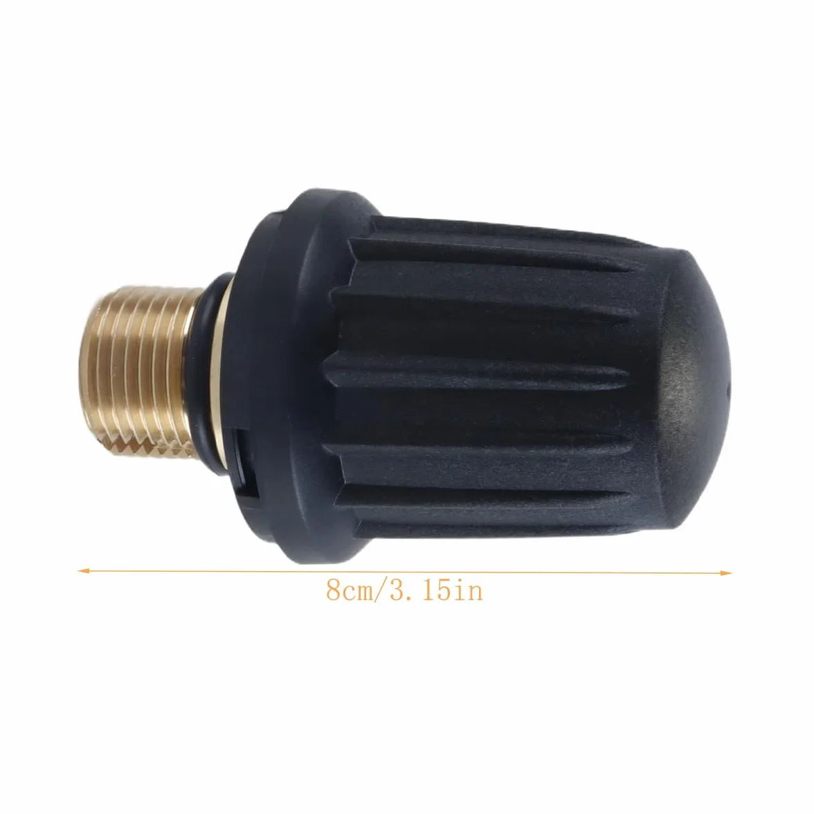 Válvula de seguridad de latón más limpia: compatible con SC2, SC4/2 y SC4/4. Reemplace la tapa del tanque.