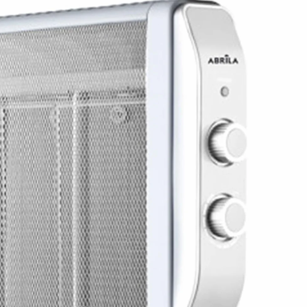 Akunadecor - Radiador De Mica Modelo Abrigo 2000w 4elementos Blanco