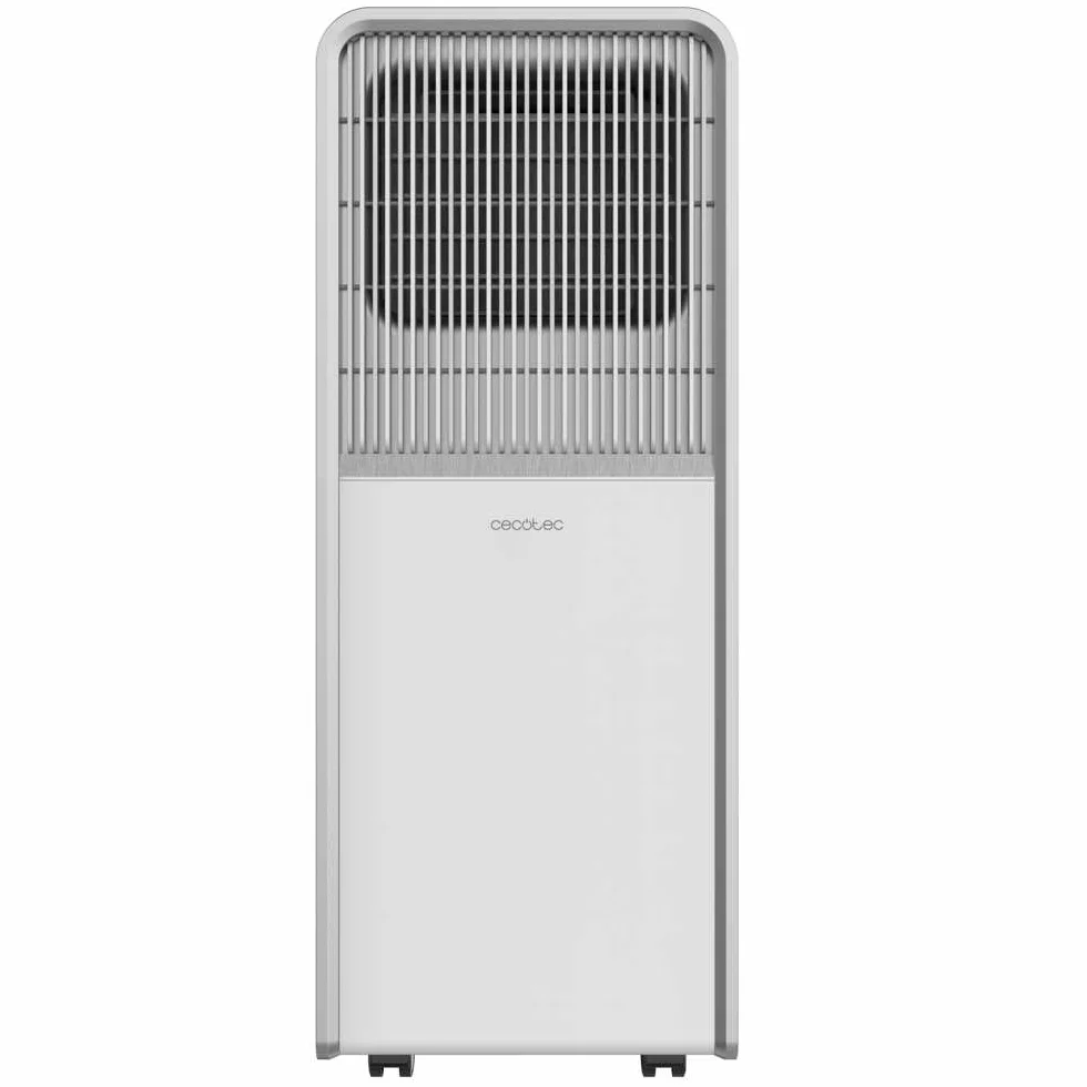 Cecotec Aire Acondicionado Portátil con Mando y Bomba de Calor ForceClima 12650 Style Heating. 12000 BTU, Pantalla LED, Táctil, 5 Modos, 2 Velocidades, Deshumidificador, Temporizador, 28m2