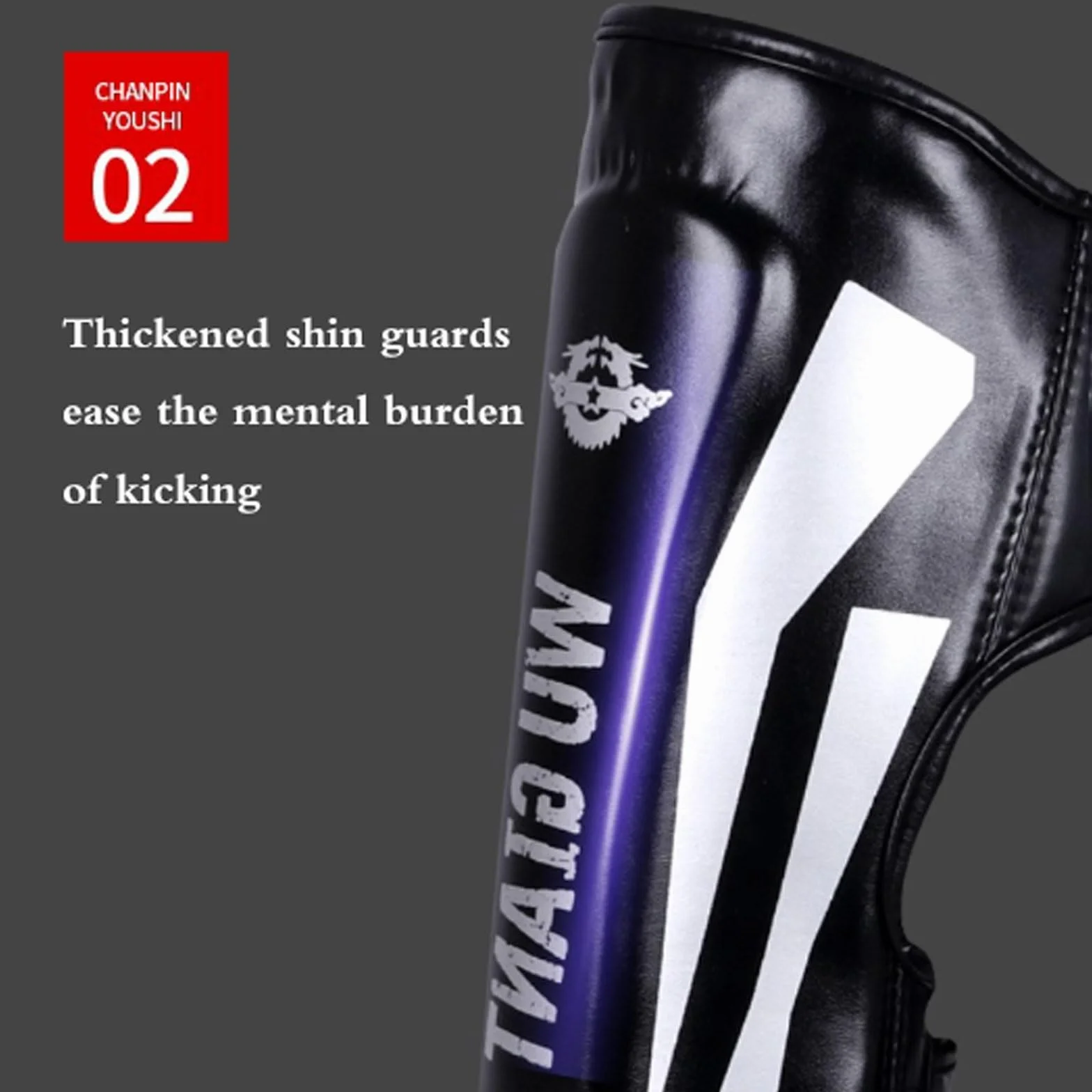 Espinilleras Kick Boxing Protección, Shin Guards, Protectores de Pierna para Kickboxing, Acolchados, Unisex Adulto