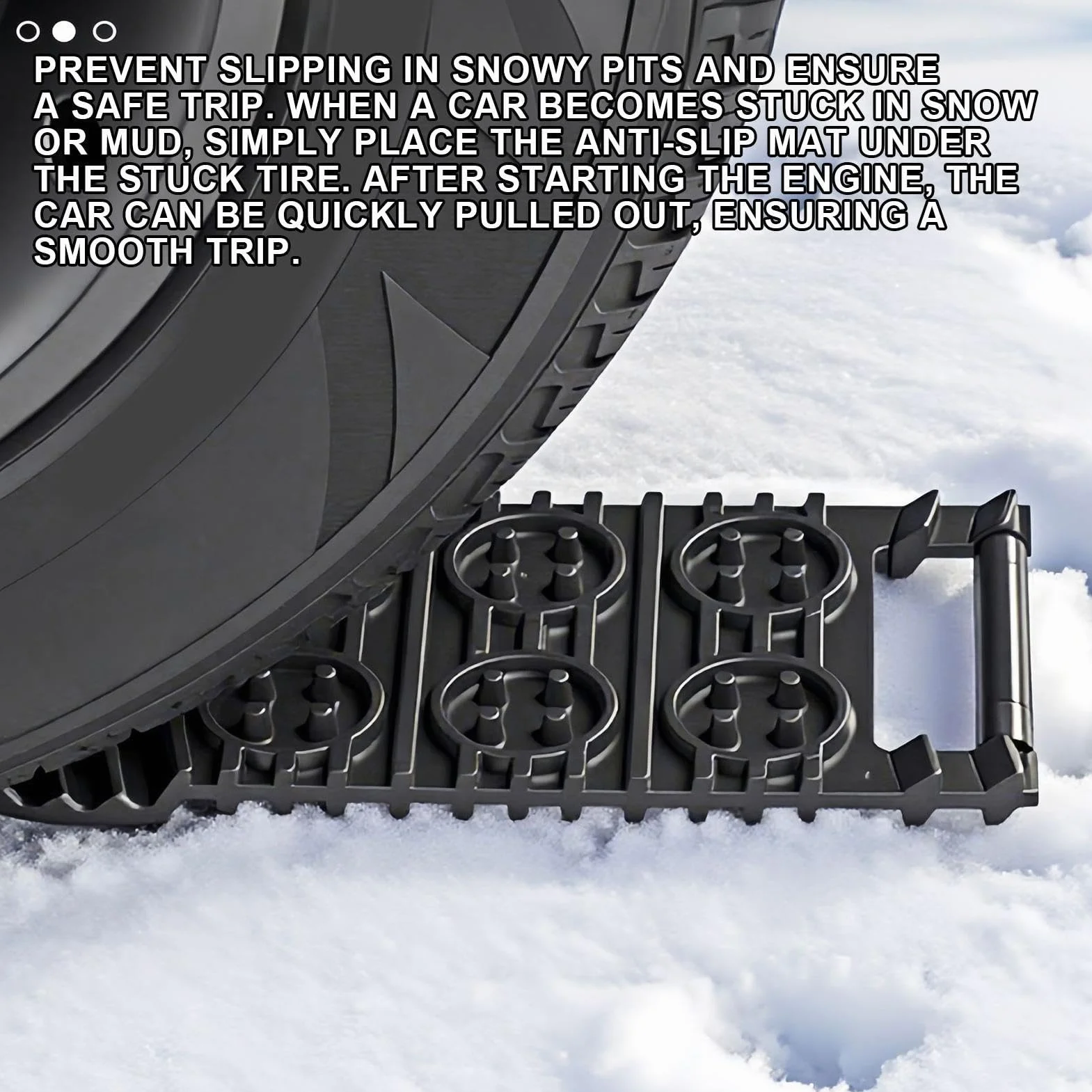 Genérico Traction Boards – 12.4 Inch Recovery Track Ramps | PE Heavy Duty Mats – Dúrable Off-rôad Vehicle Rescue Traction Aids for Mud Sand Snow and Rócky Outdoor Overlanding Trips