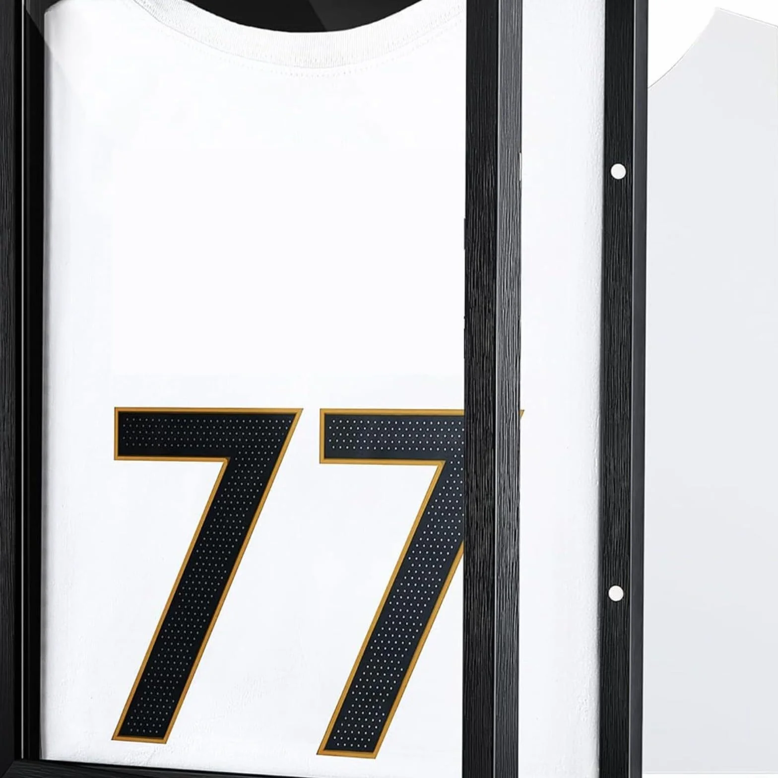 CNANRNANC Marco de exhibición de camisetas deportivas 13x13 pulgadas protección UV con cubierta acrílica