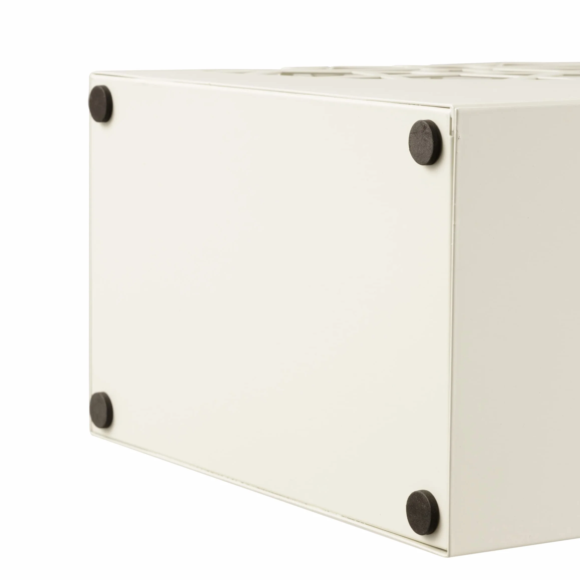 Baroni Home Paragüero Original Blanco 25x15x50 cm con Gancho y Bandeja de Goteo Extraíble