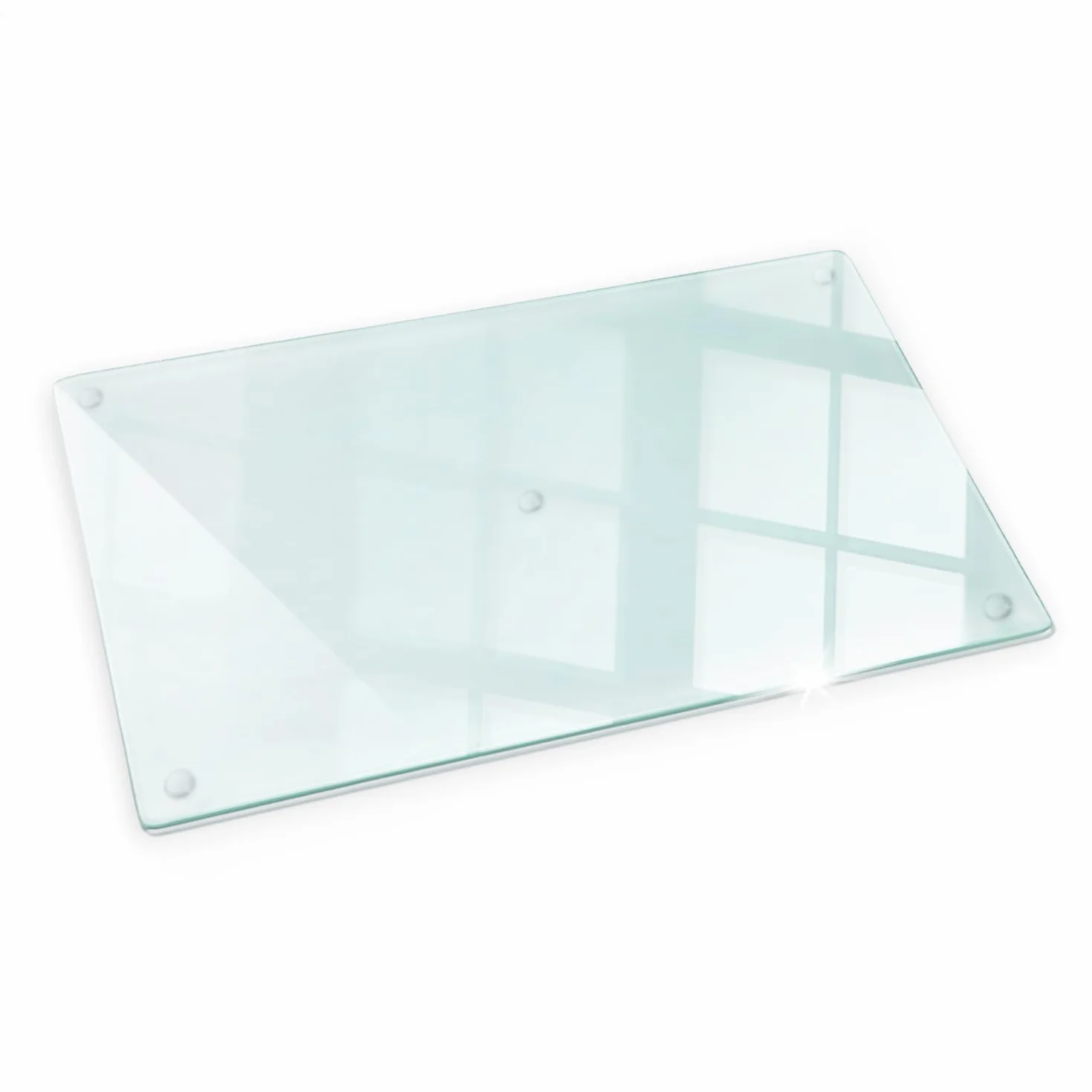 Tulup Tabla de Cortar Transparente 52x30 cm Fáciles de Limpiar Durable Para la cocina
