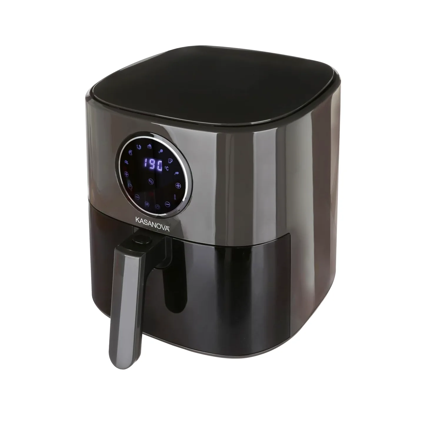Freidora de aire digital 5L 1500W gris