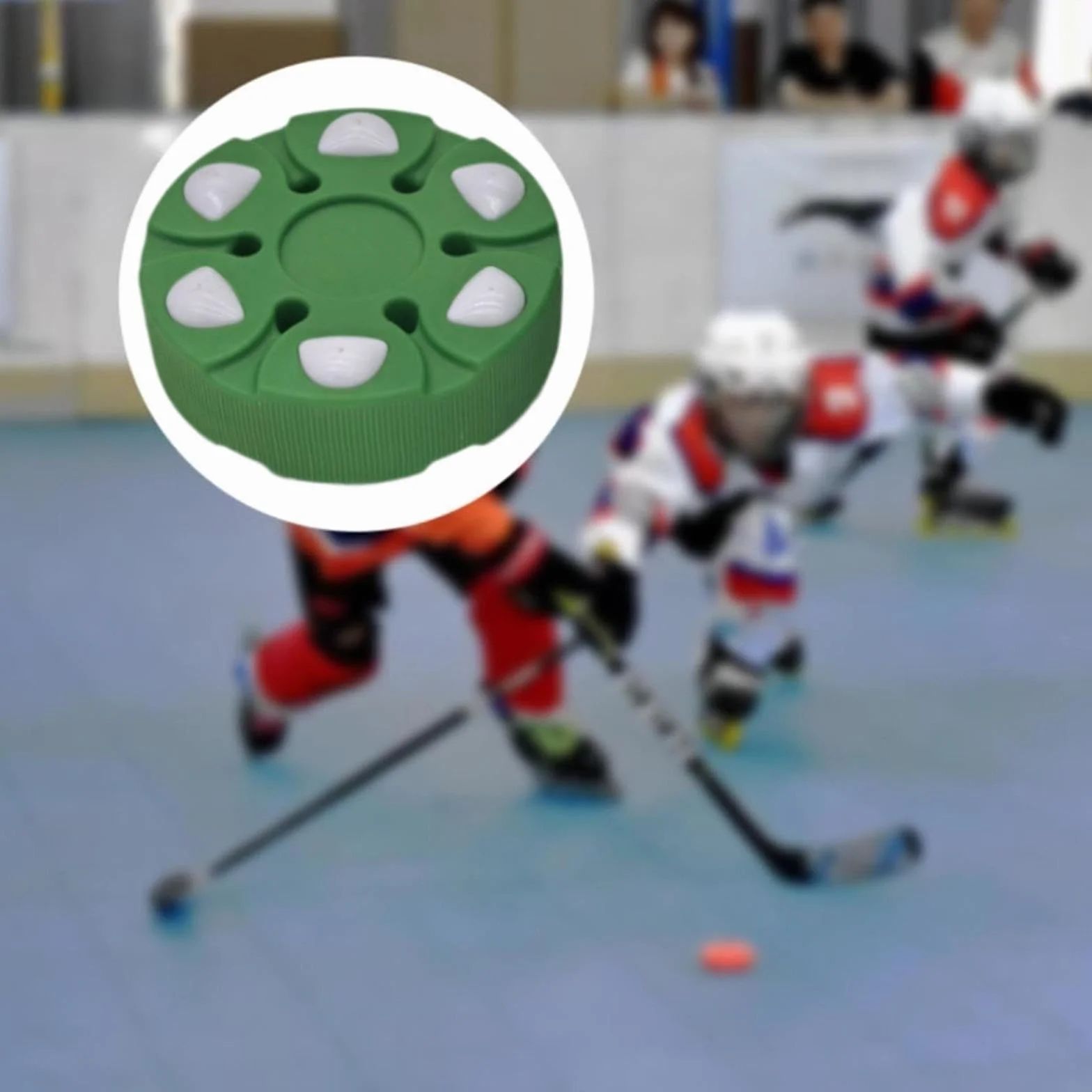 Puck de Hockey sobre Rolleros, Disco de Hockey, Pelota de Hockey para Entrenamiento